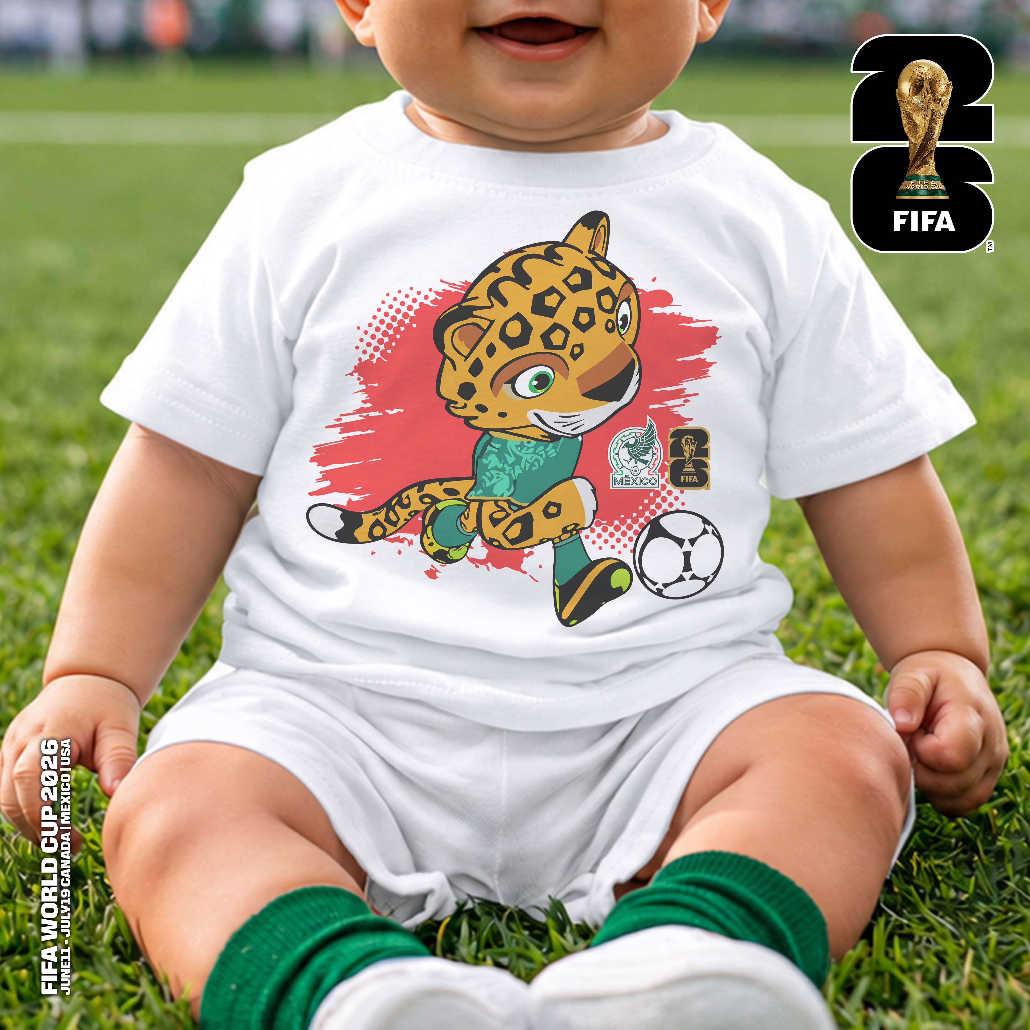PLAYERA INFANTIL BLANCA