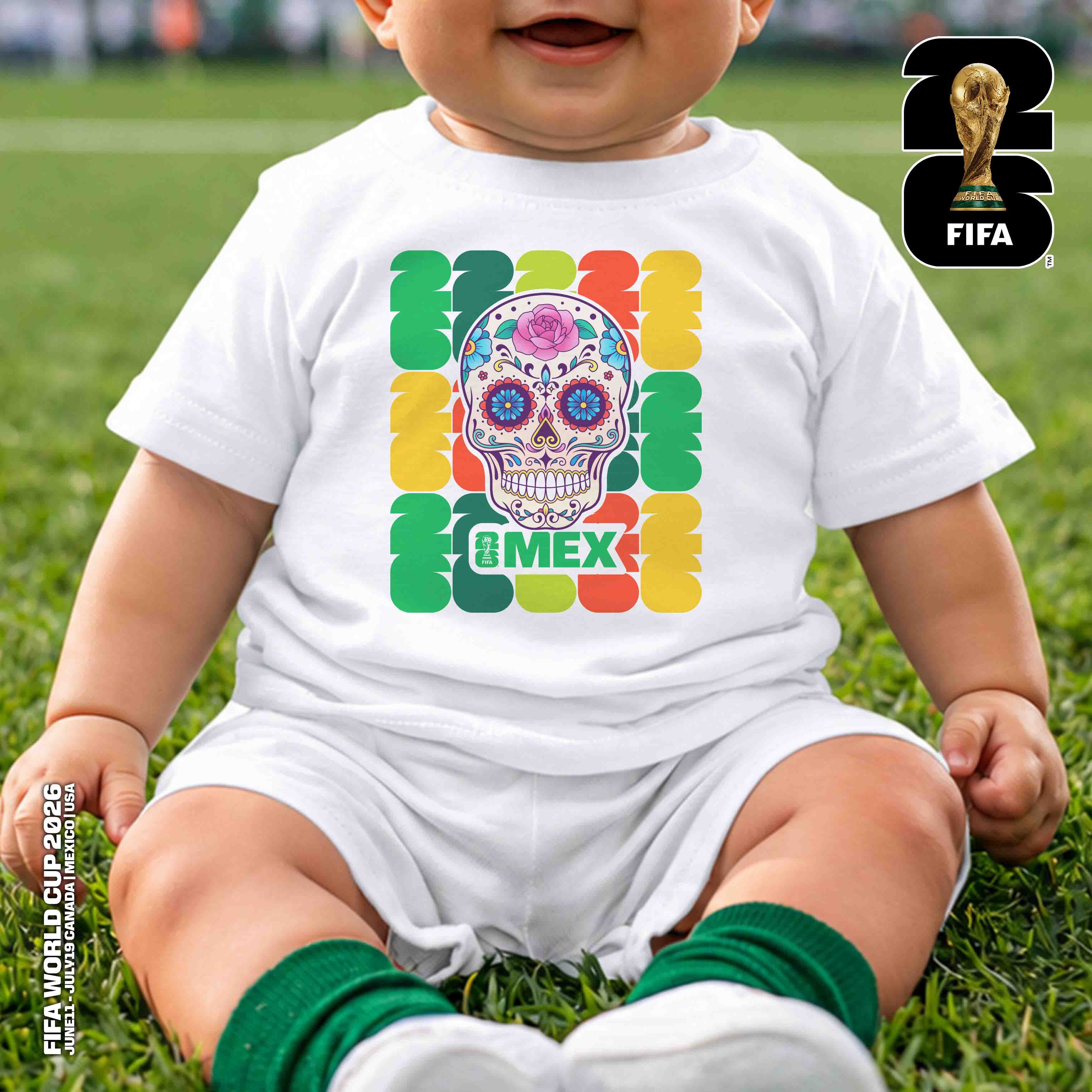 PLAYERA INFANTIL BLANCA – imagen 177