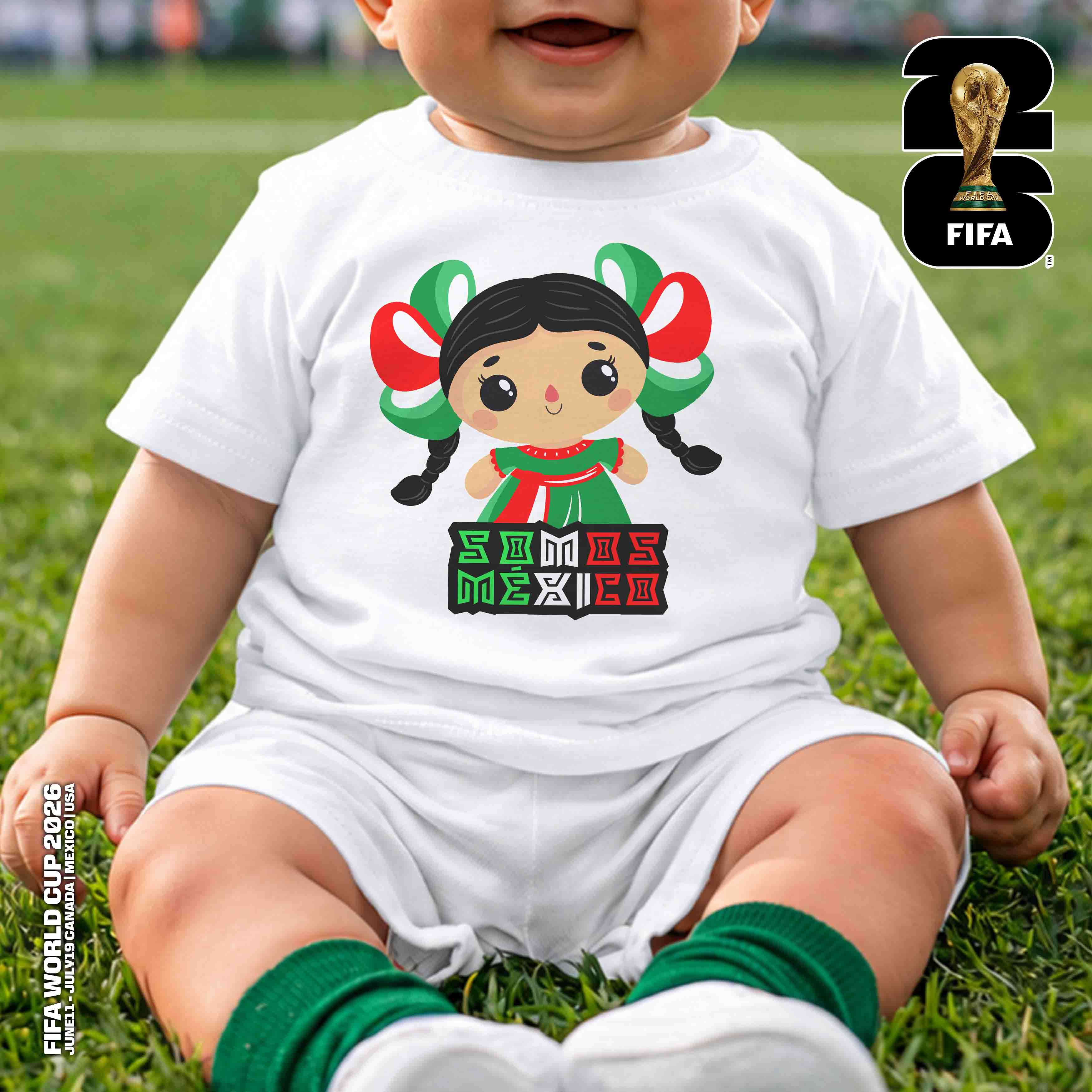 PLAYERA INFANTIL BLANCA – imagen 23