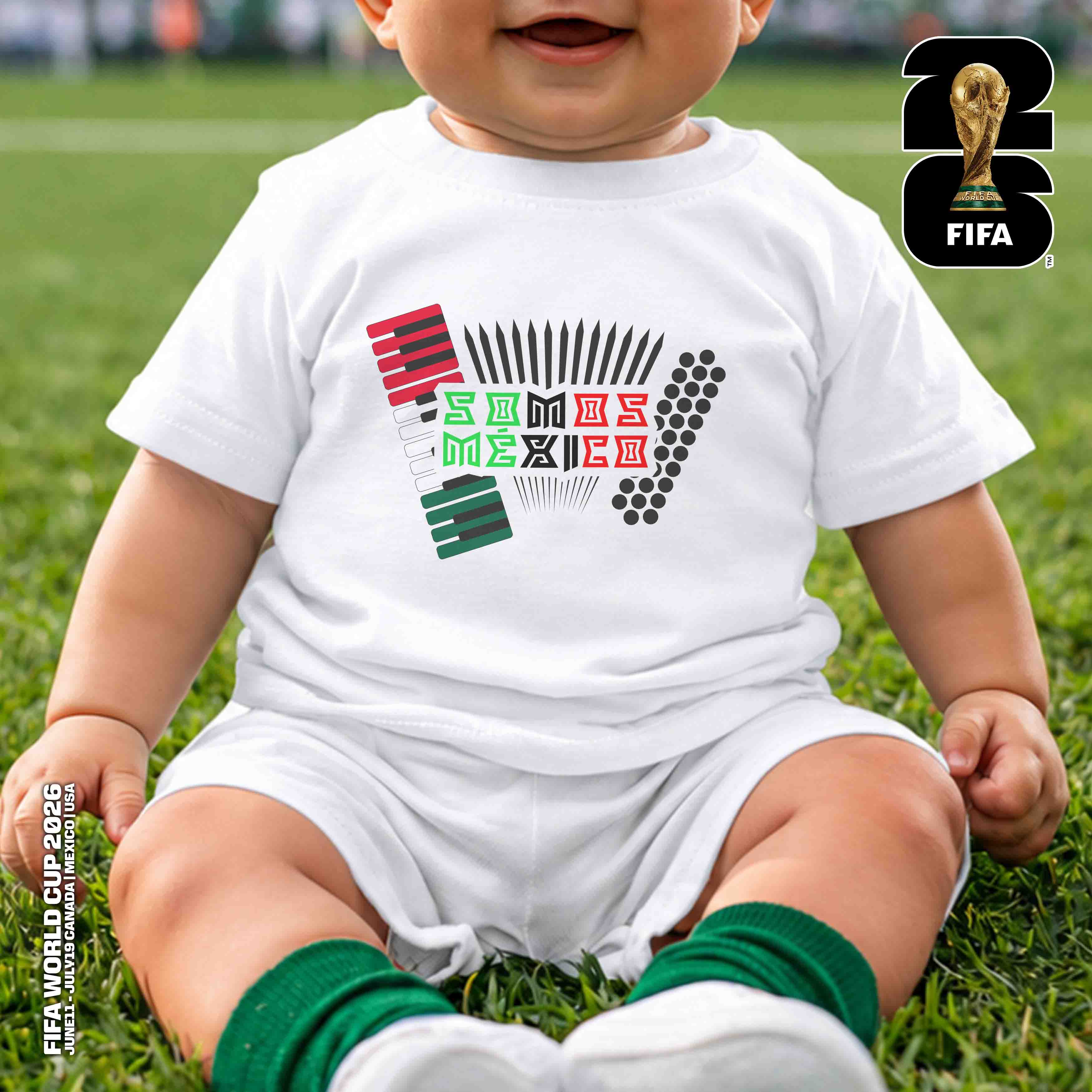PLAYERA INFANTIL BLANCA – imagen 25