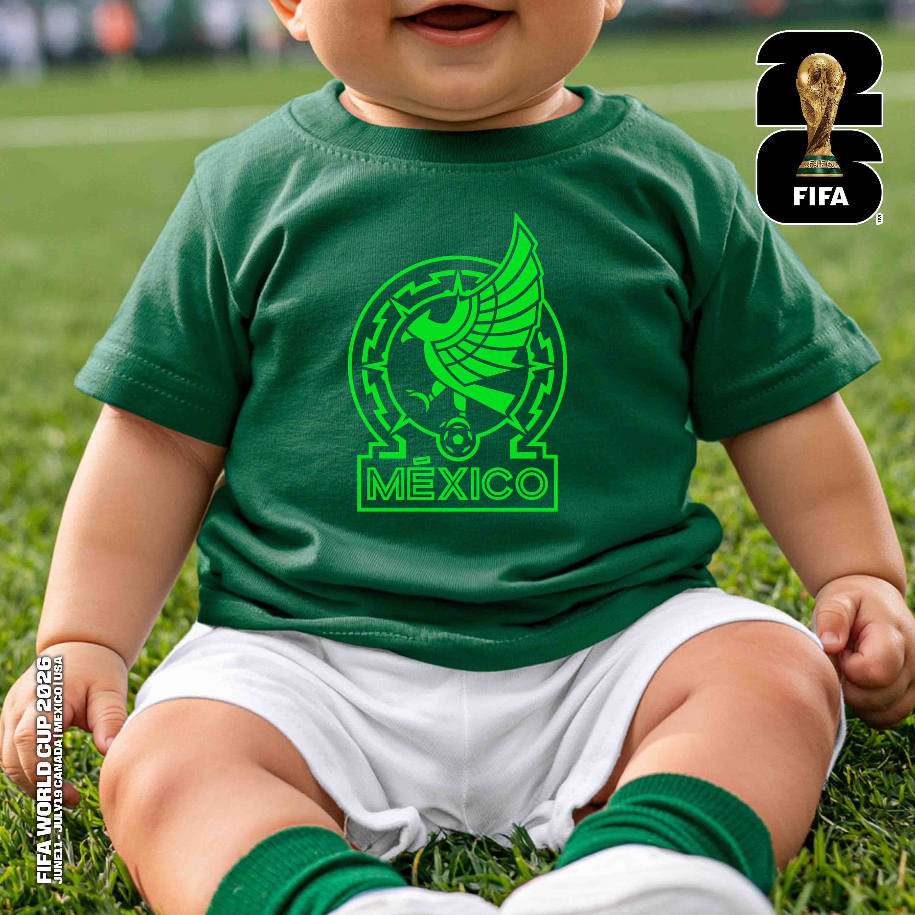 PLAYERA INFANTIL VERDE – imagen 131