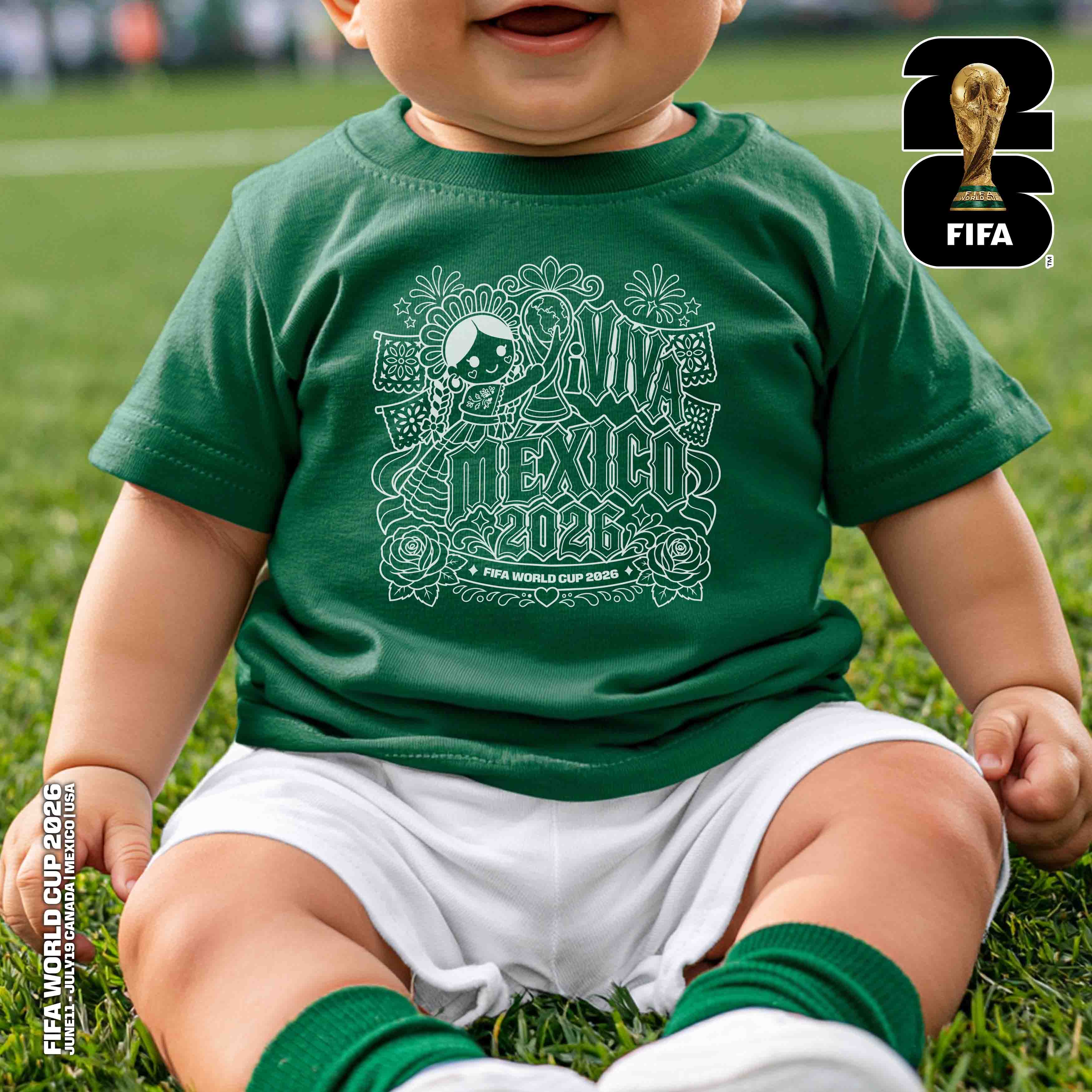 PLAYERA INFANTIL VERDE – imagen 211