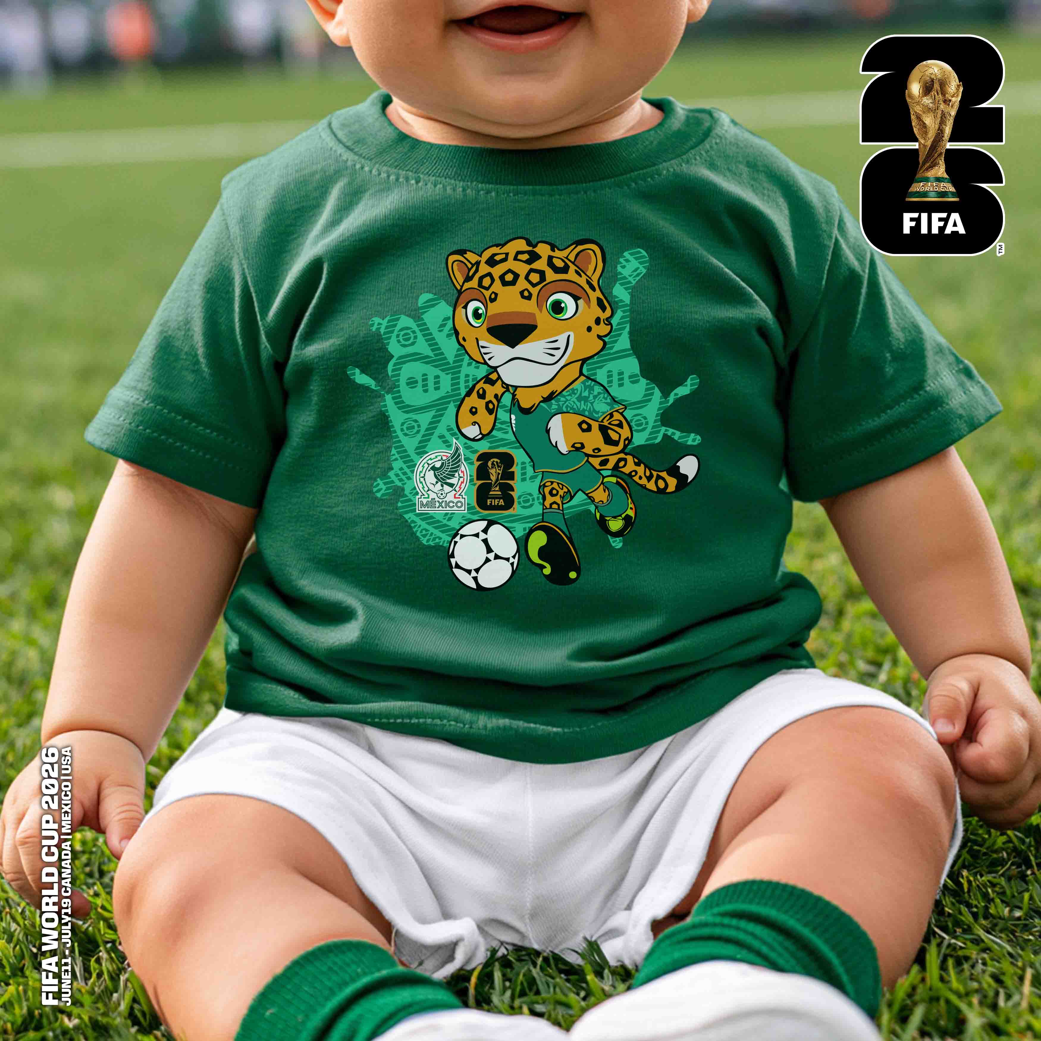 PLAYERA INFANTIL VERDE – imagen 32