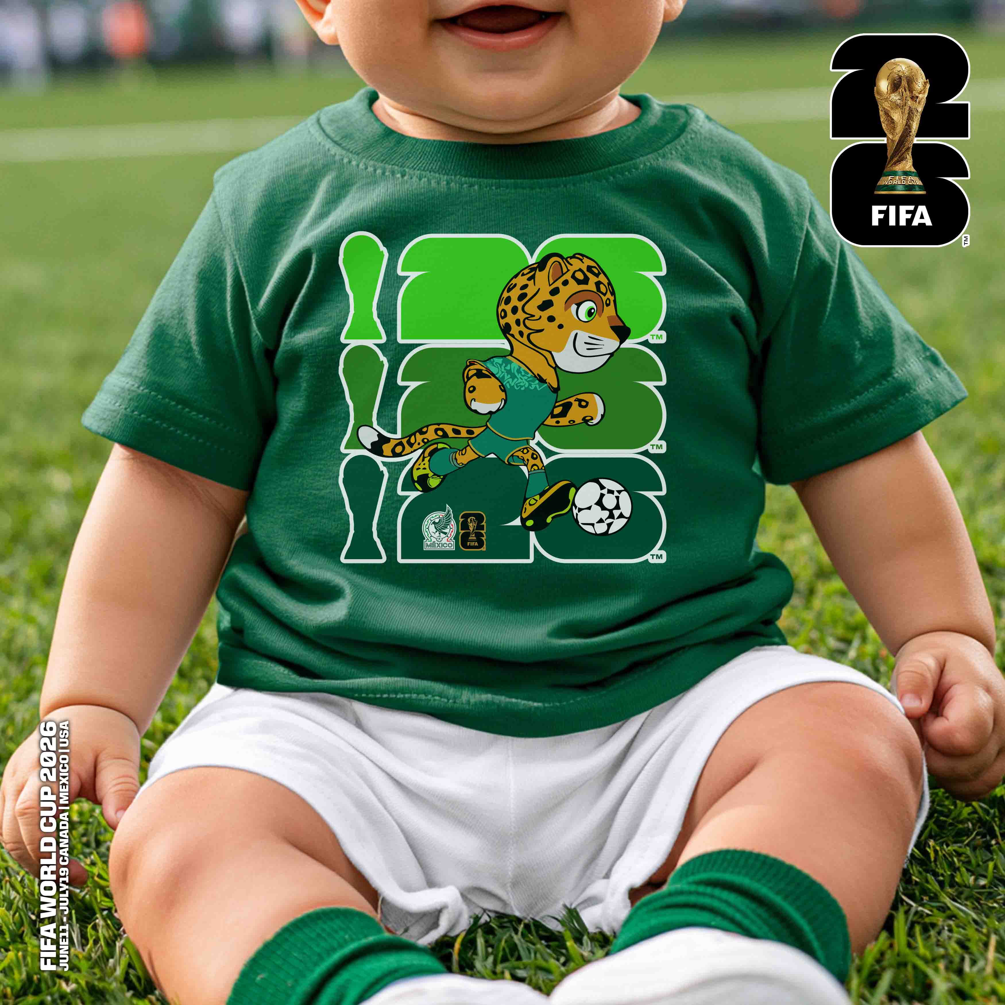 PLAYERA INFANTIL VERDE – imagen 37