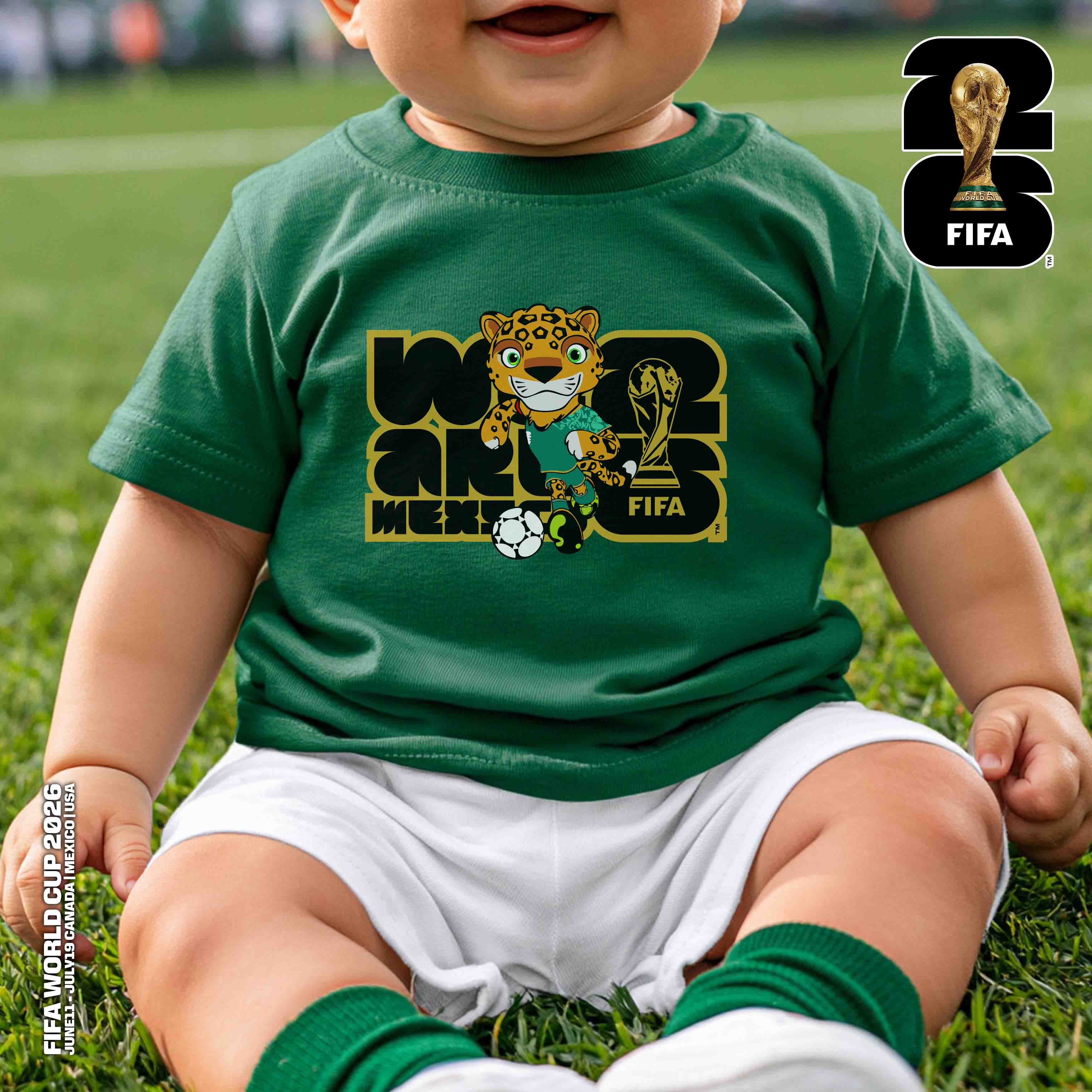 PLAYERA INFANTIL VERDE – imagen 40