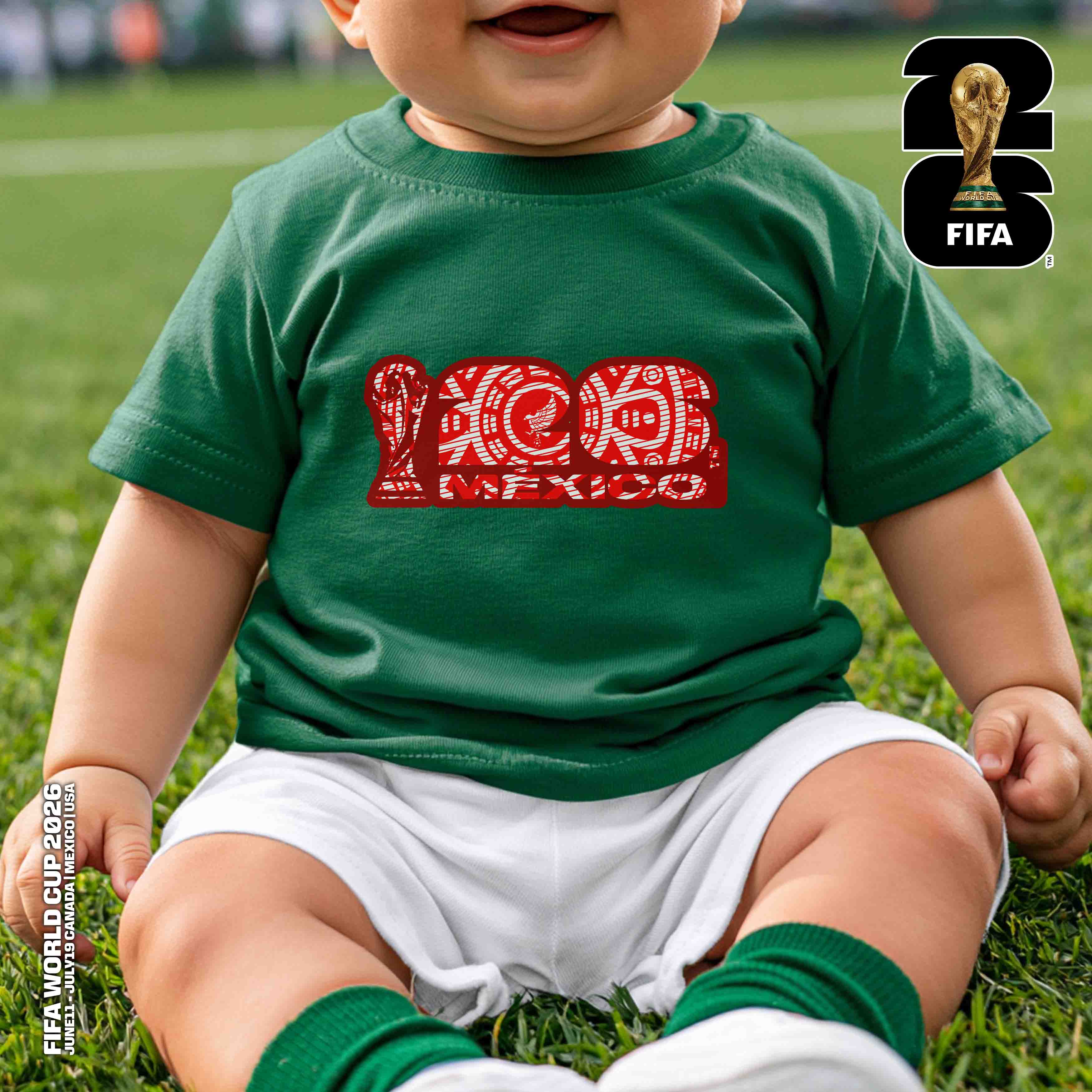 PLAYERA INFANTIL VERDE – imagen 43