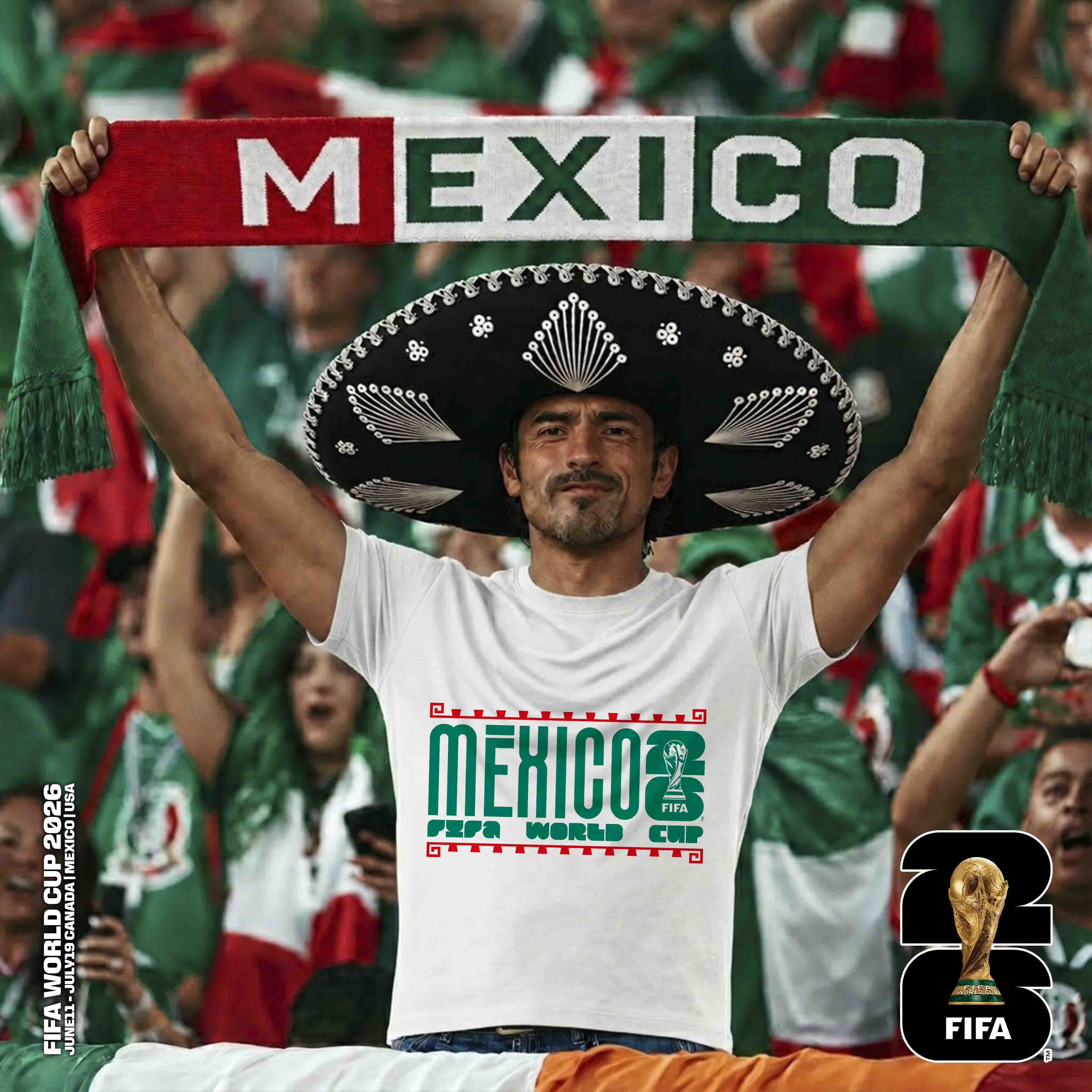 PLAYERA MÉXICO BLANCA – imagen 2