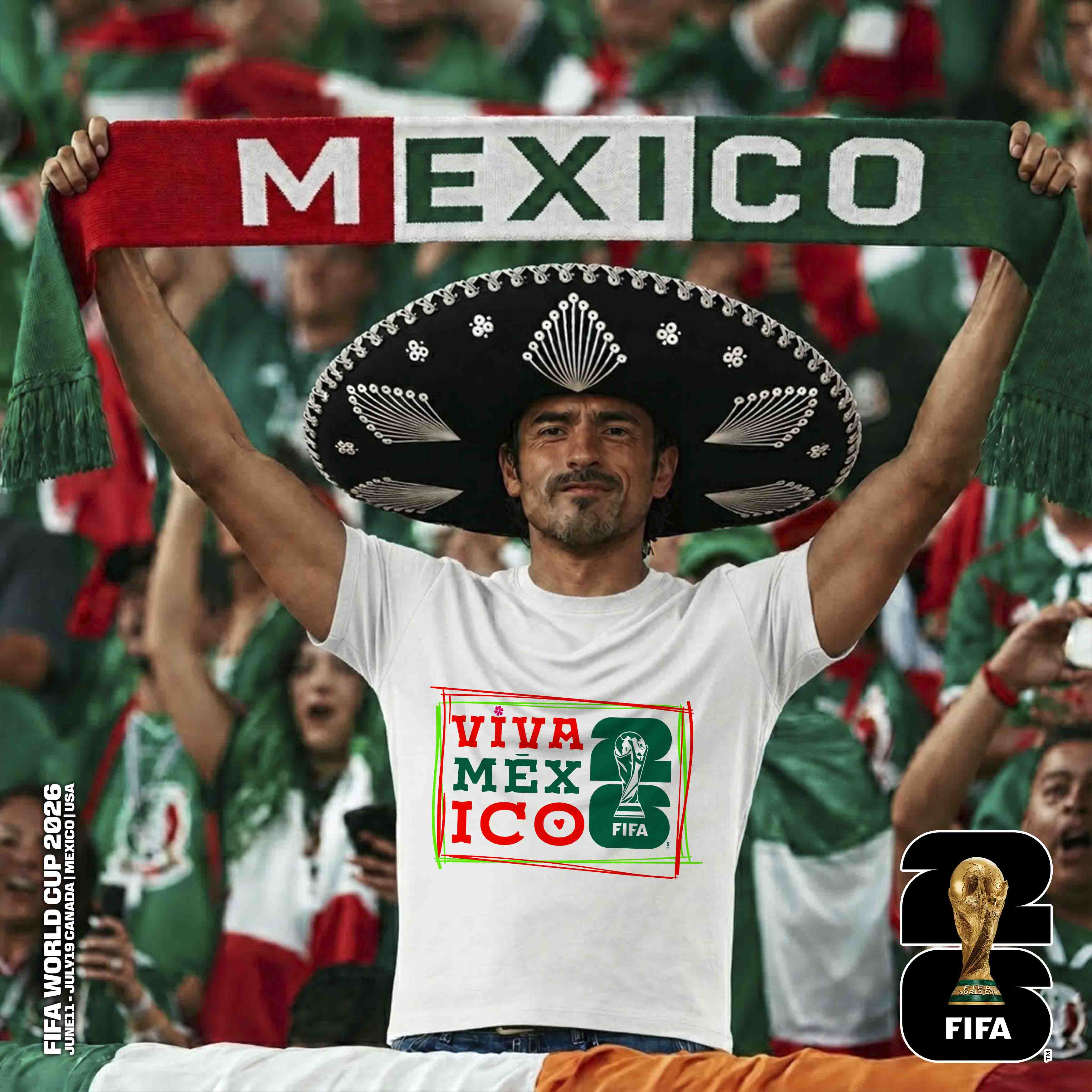 PLAYERA MÉXICO BLANCA – imagen 9