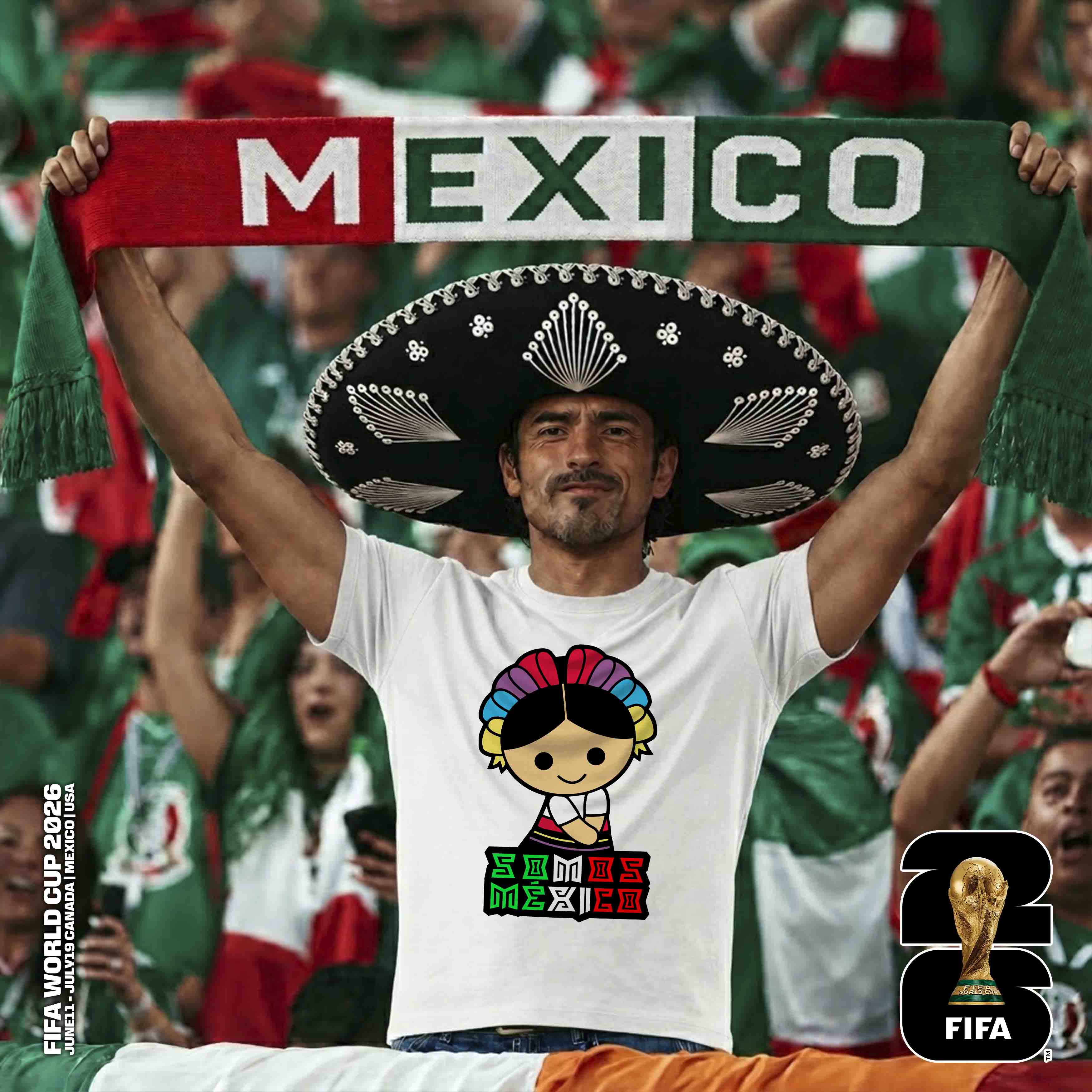 PLAYERA MÉXICO BLANCA – imagen 22