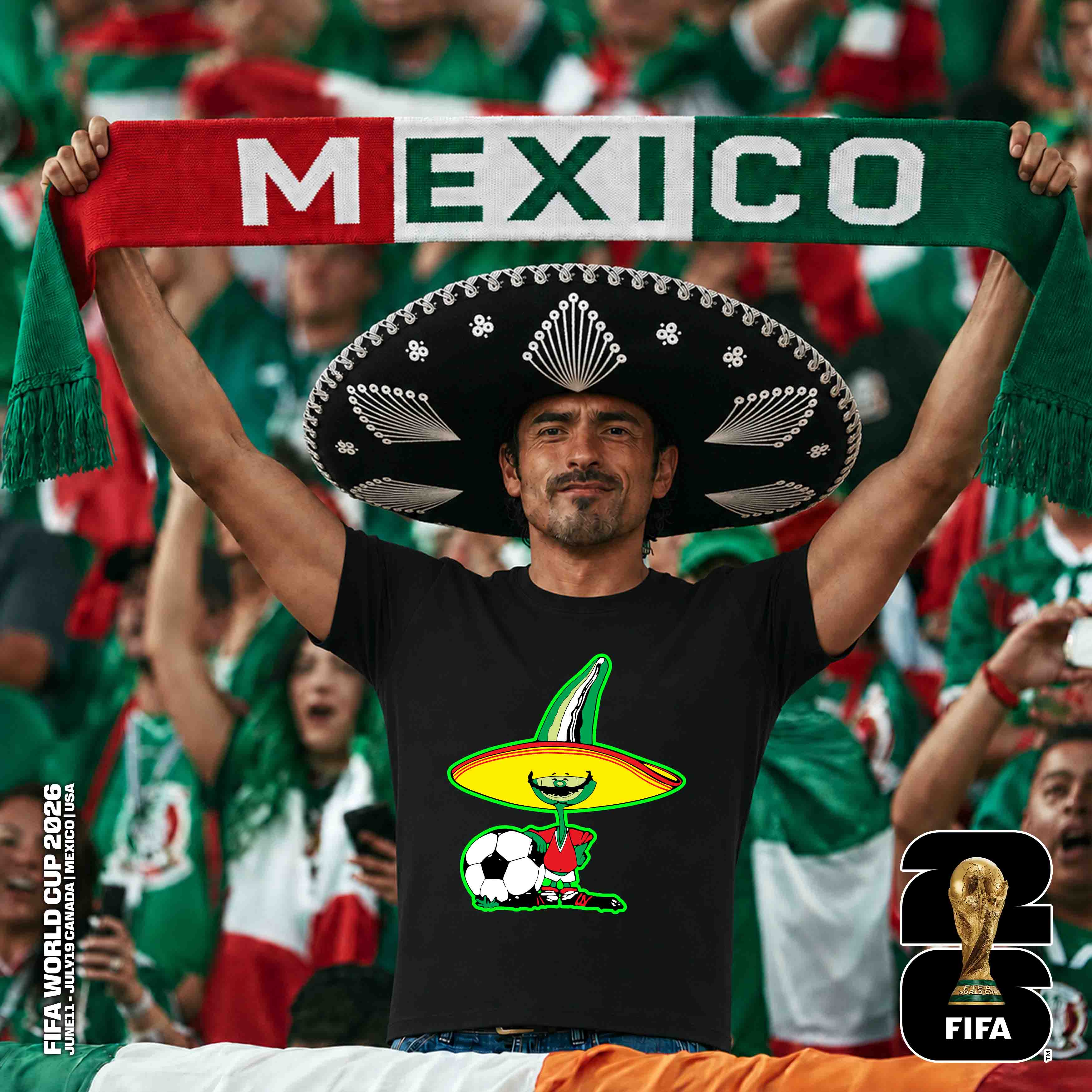 PLAYERA MÉXICO NEGRA – imagen 133