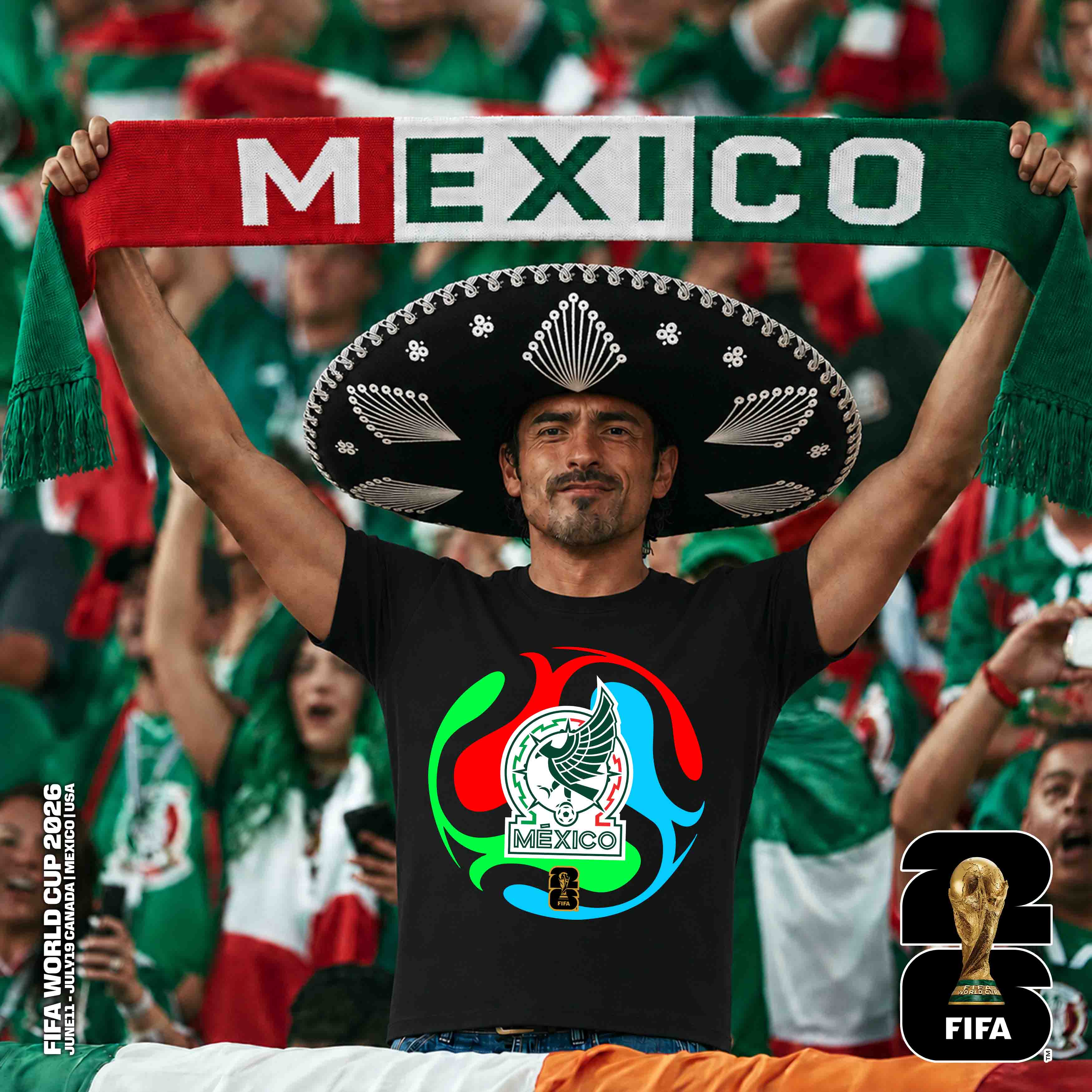 PLAYERA MÉXICO NEGRA – imagen 57