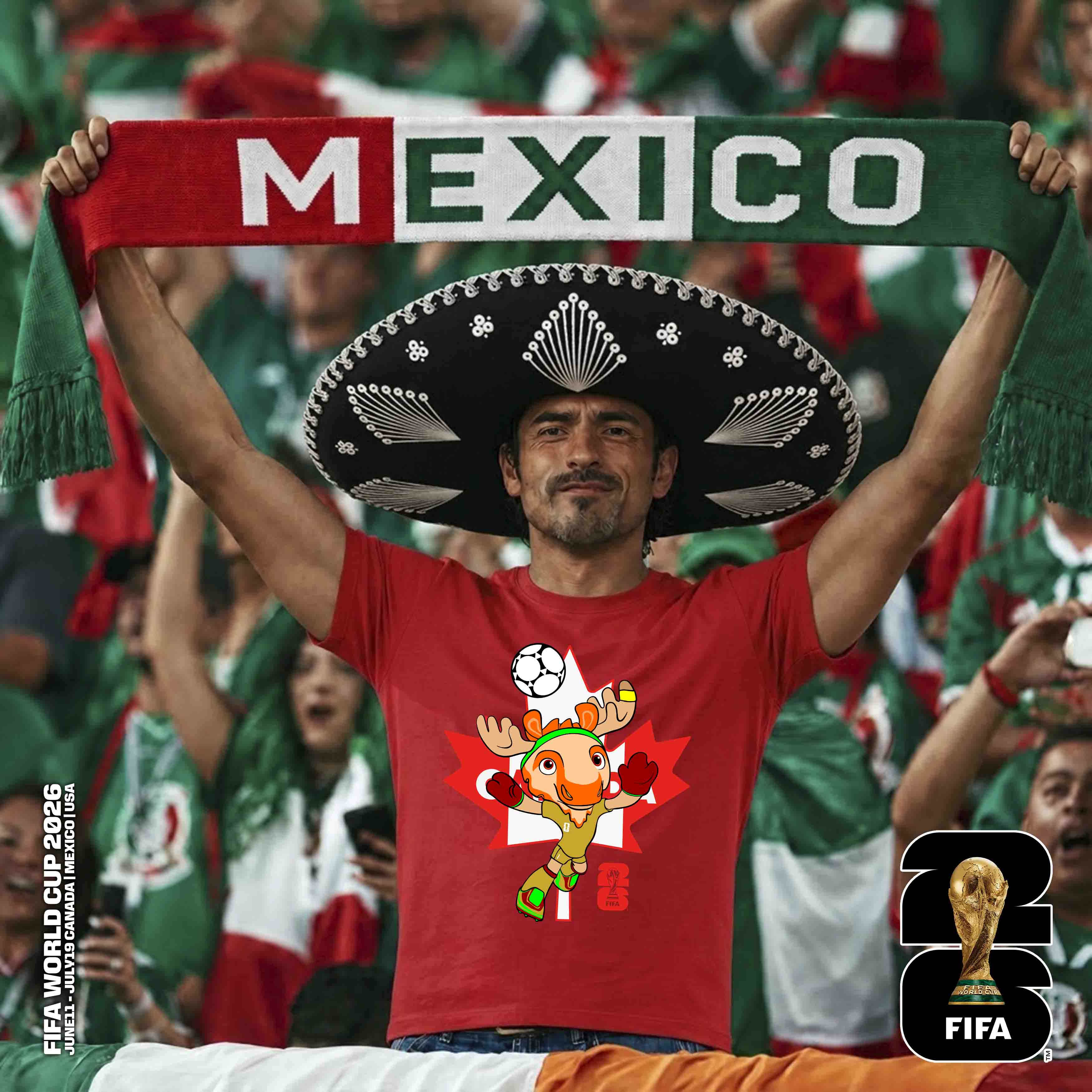 PLAYERA MÉXICO ROJA – imagen 150