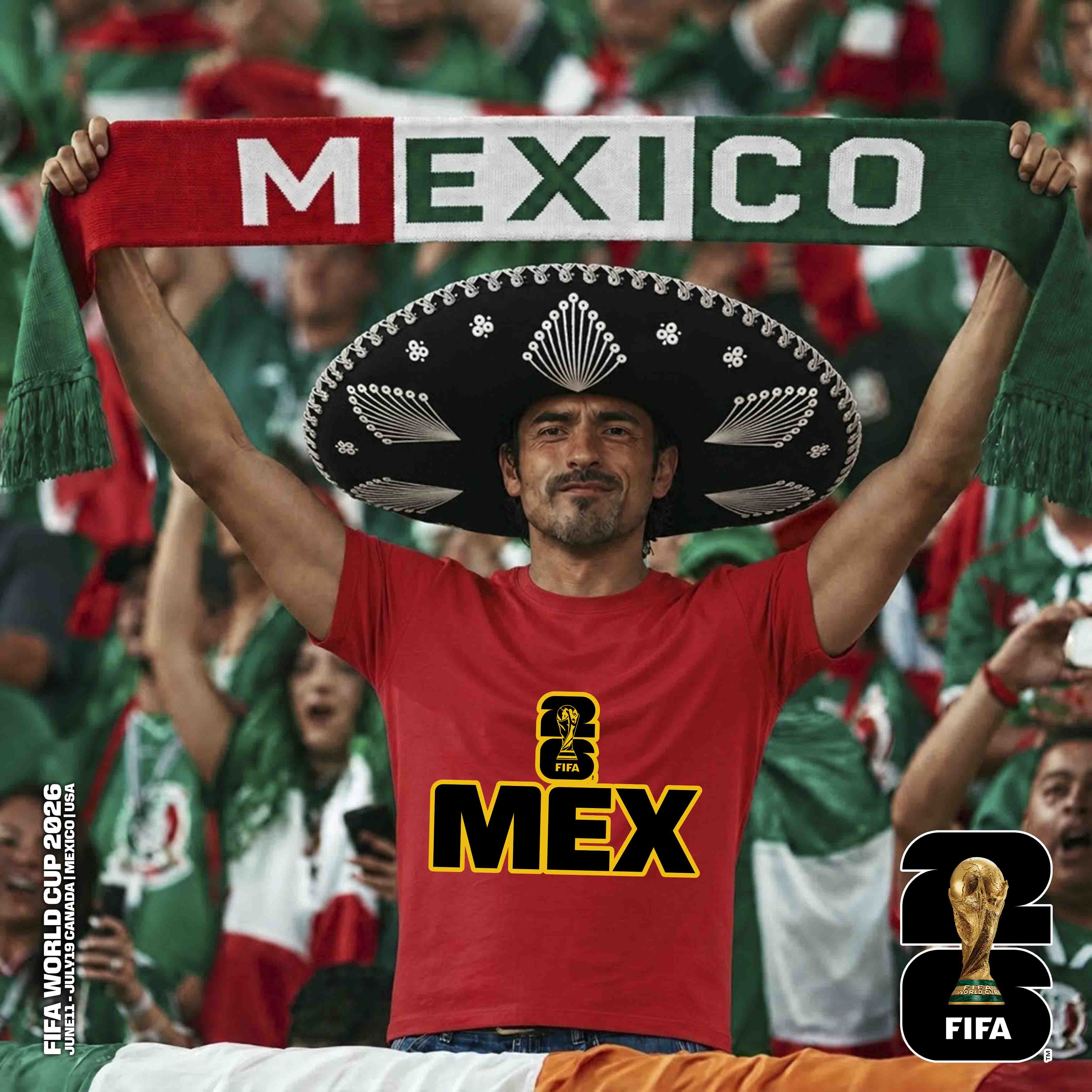 PLAYERA MÉXICO ROJA – imagen 176