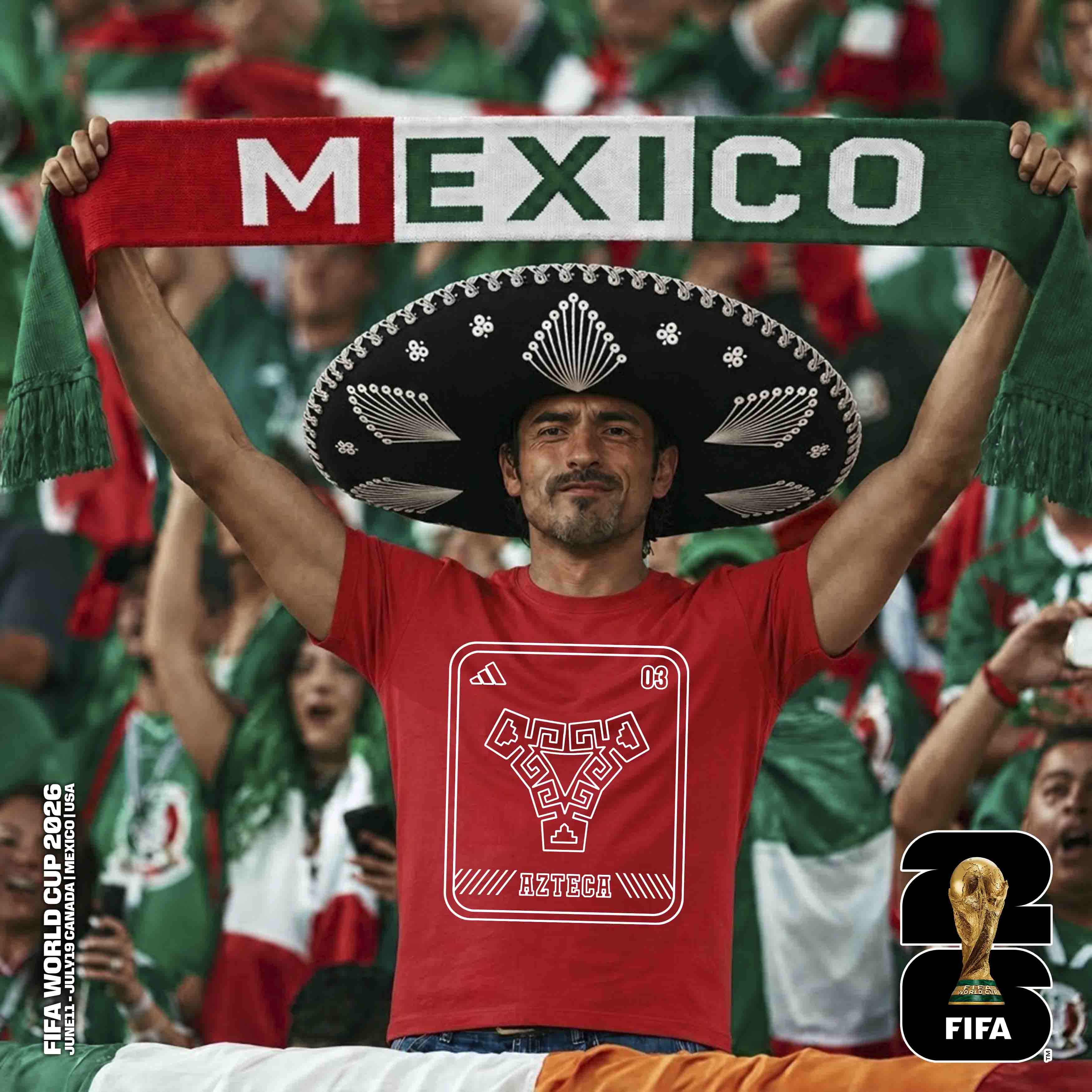 PLAYERA MÉXICO ROJA – imagen 188