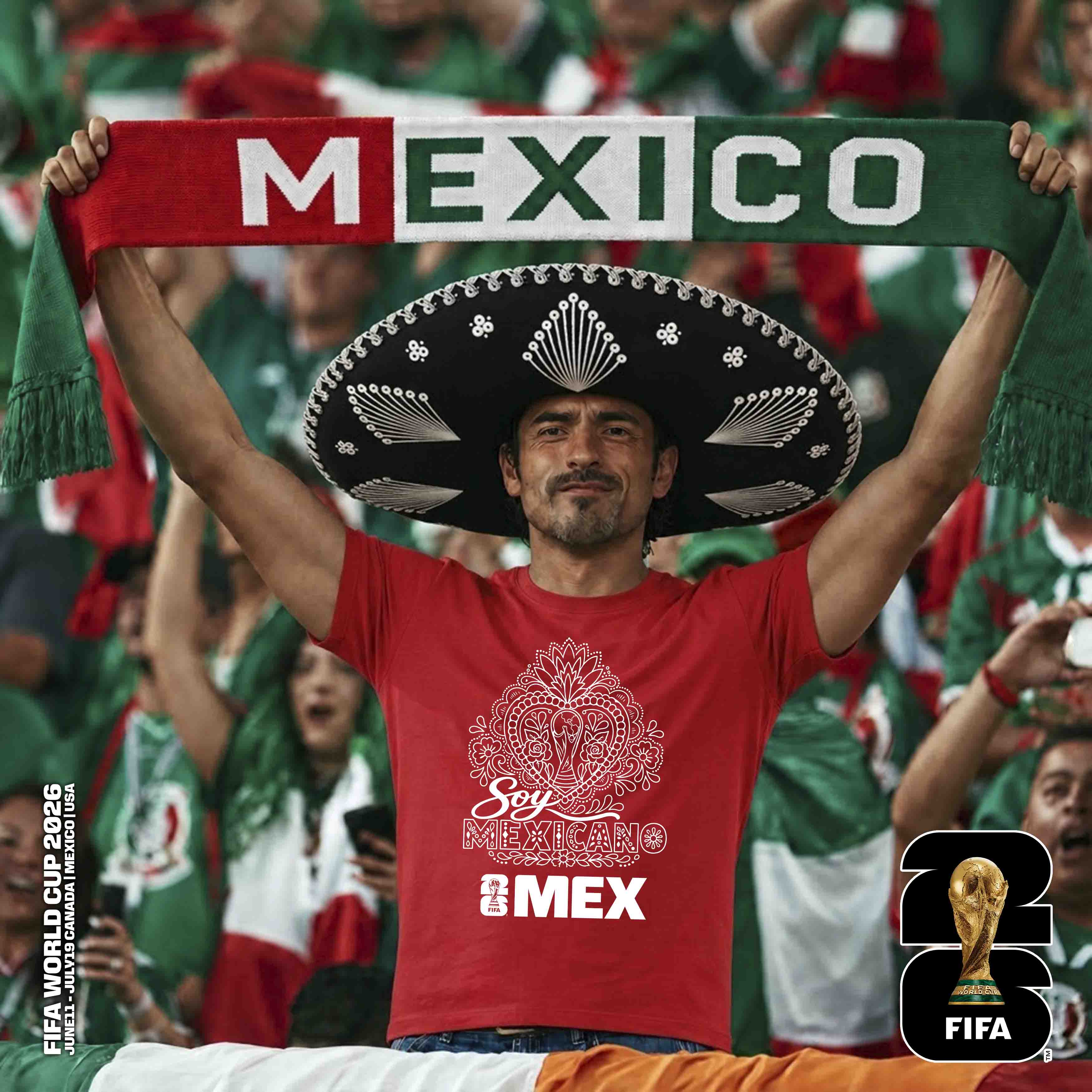 PLAYERA MÉXICO ROJA – imagen 205