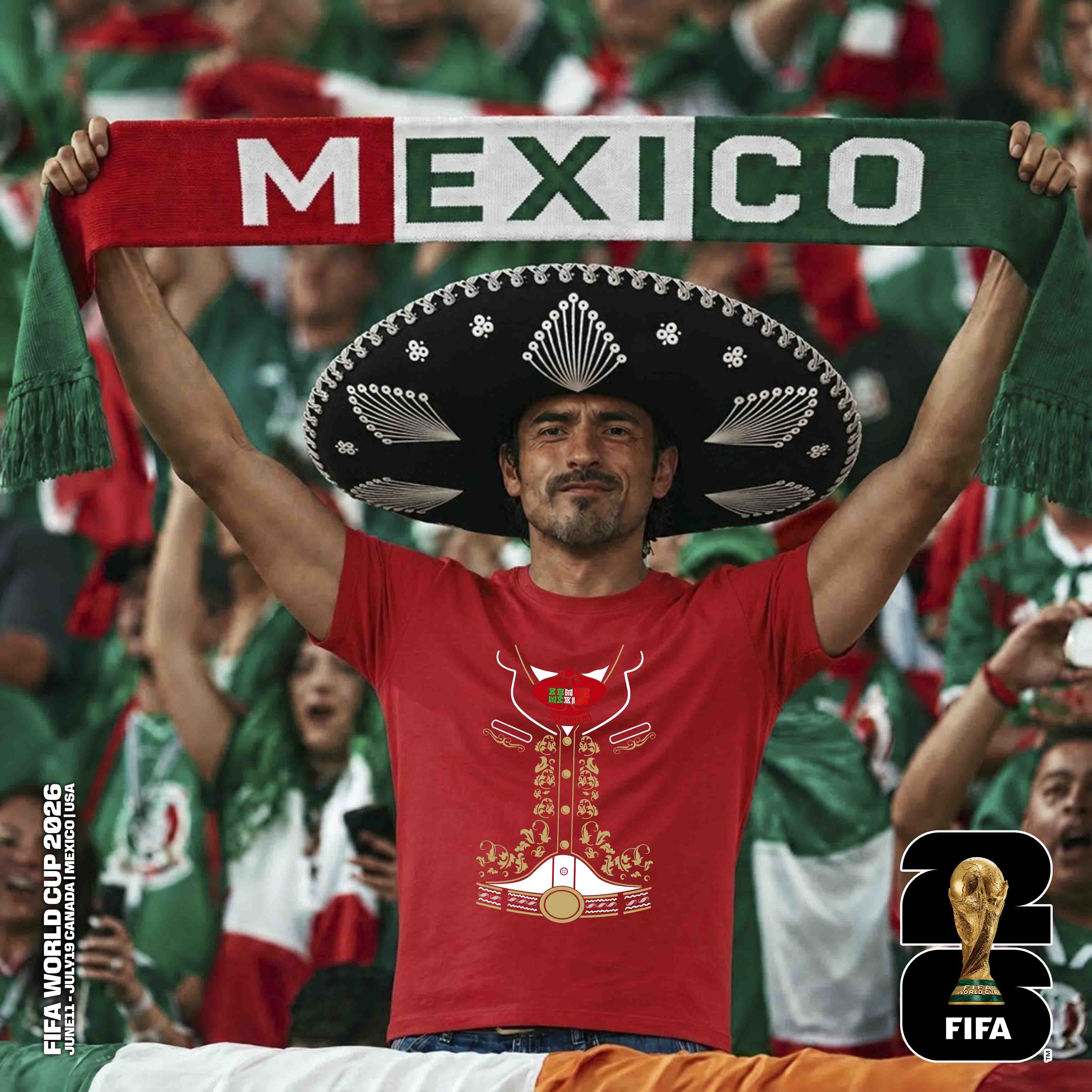 PLAYERA MÉXICO ROJA – imagen 22