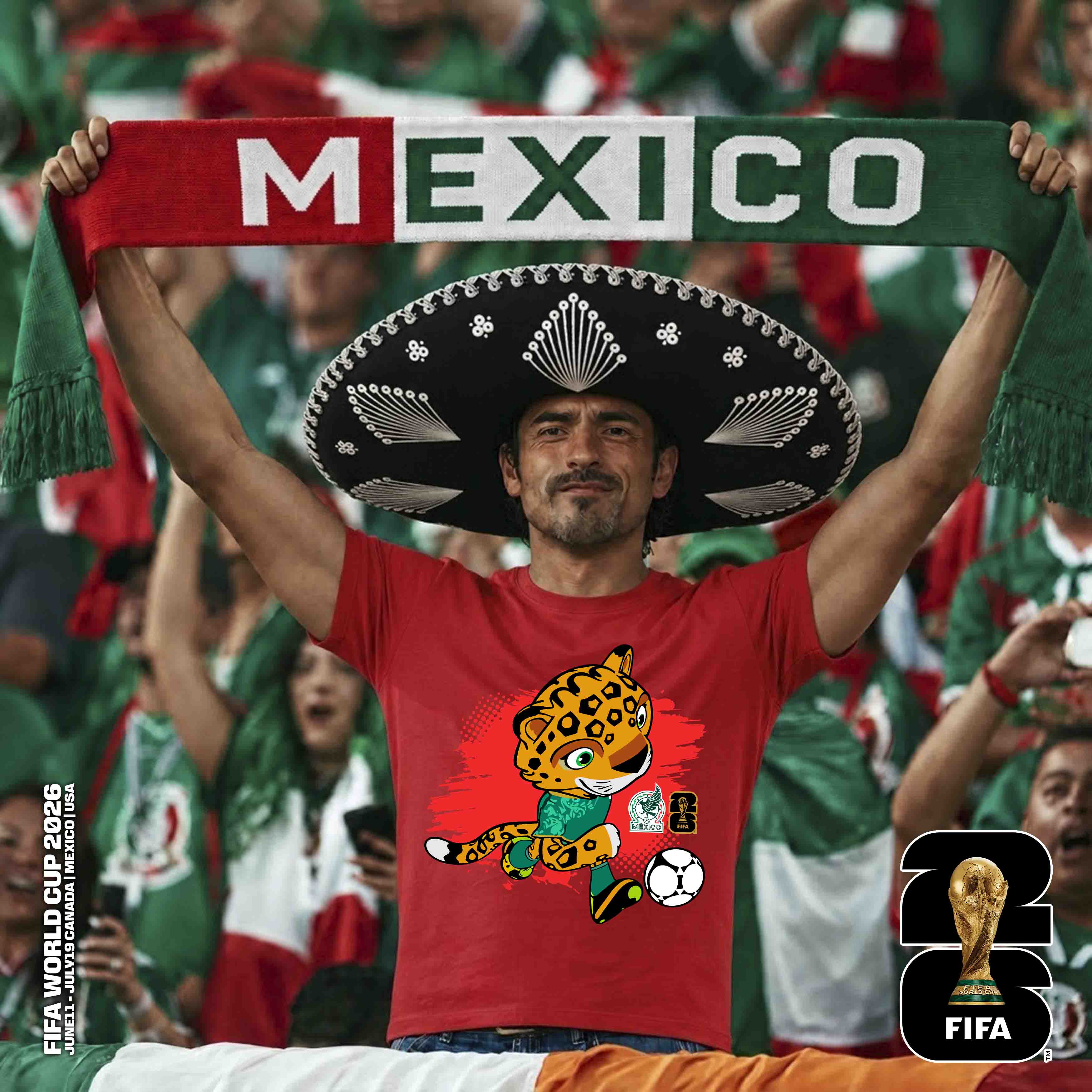 PLAYERA MÉXICO ROJA – imagen 33