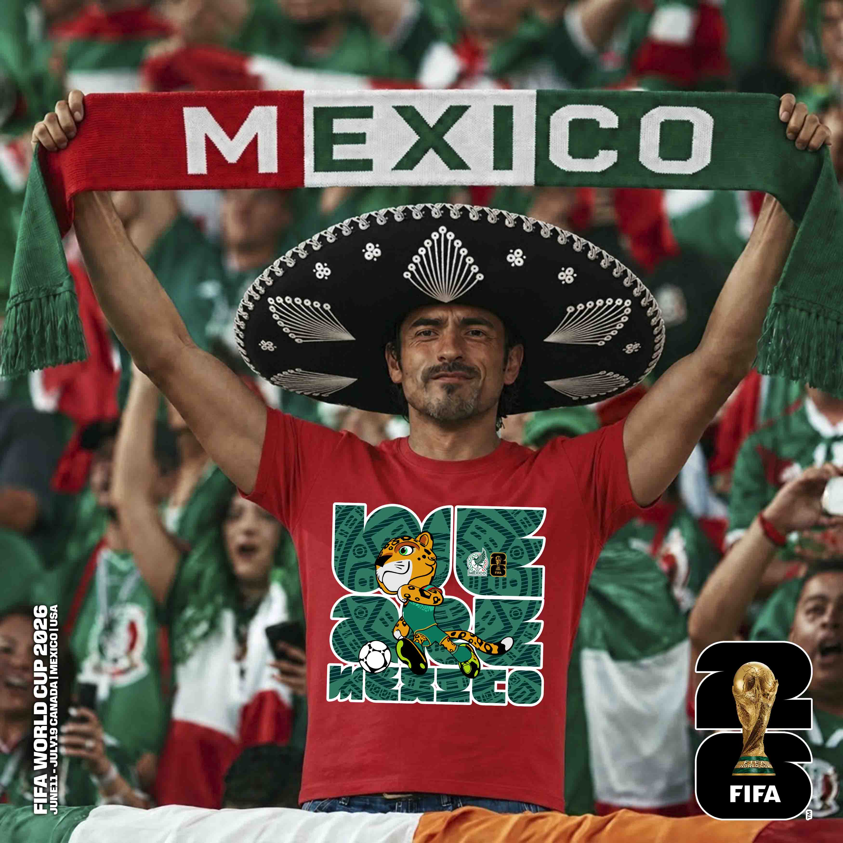PLAYERA MÉXICO ROJA – imagen 34