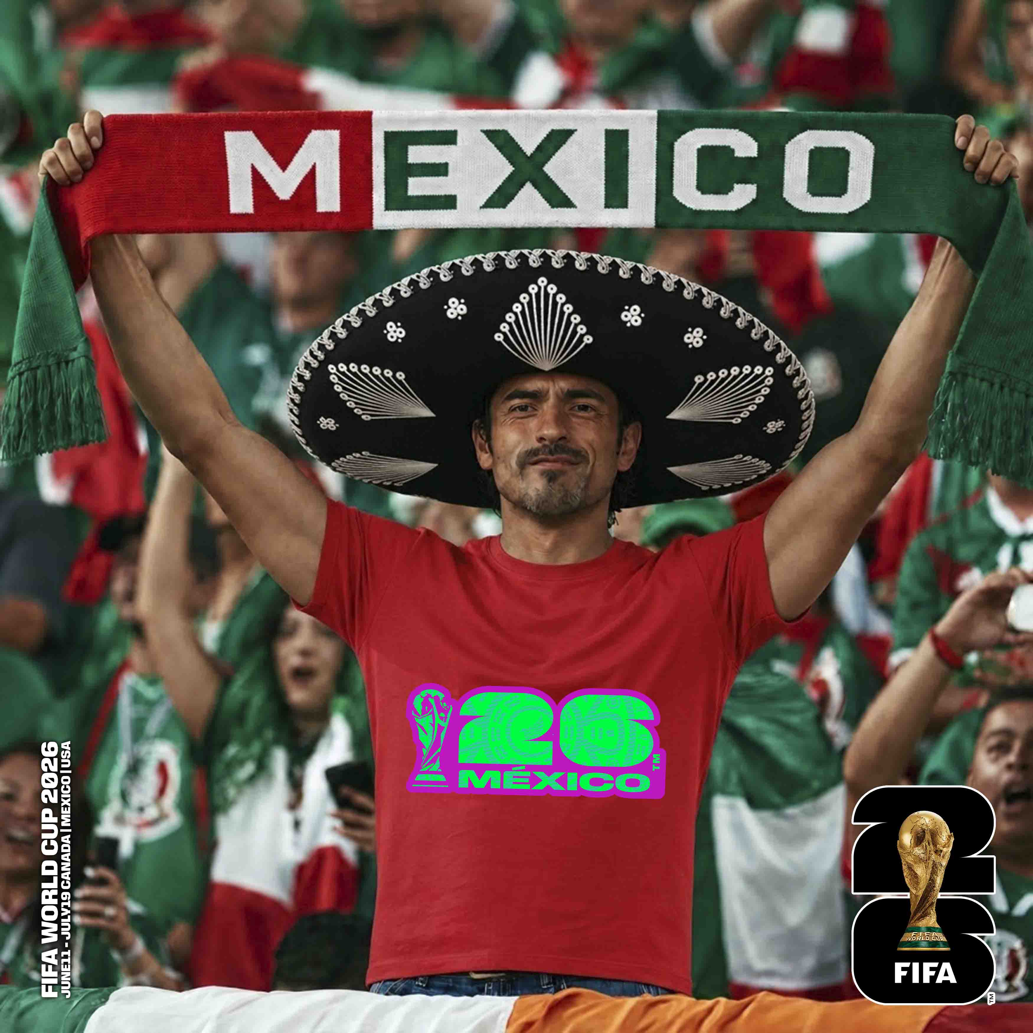 PLAYERA MÉXICO ROJA – imagen 42