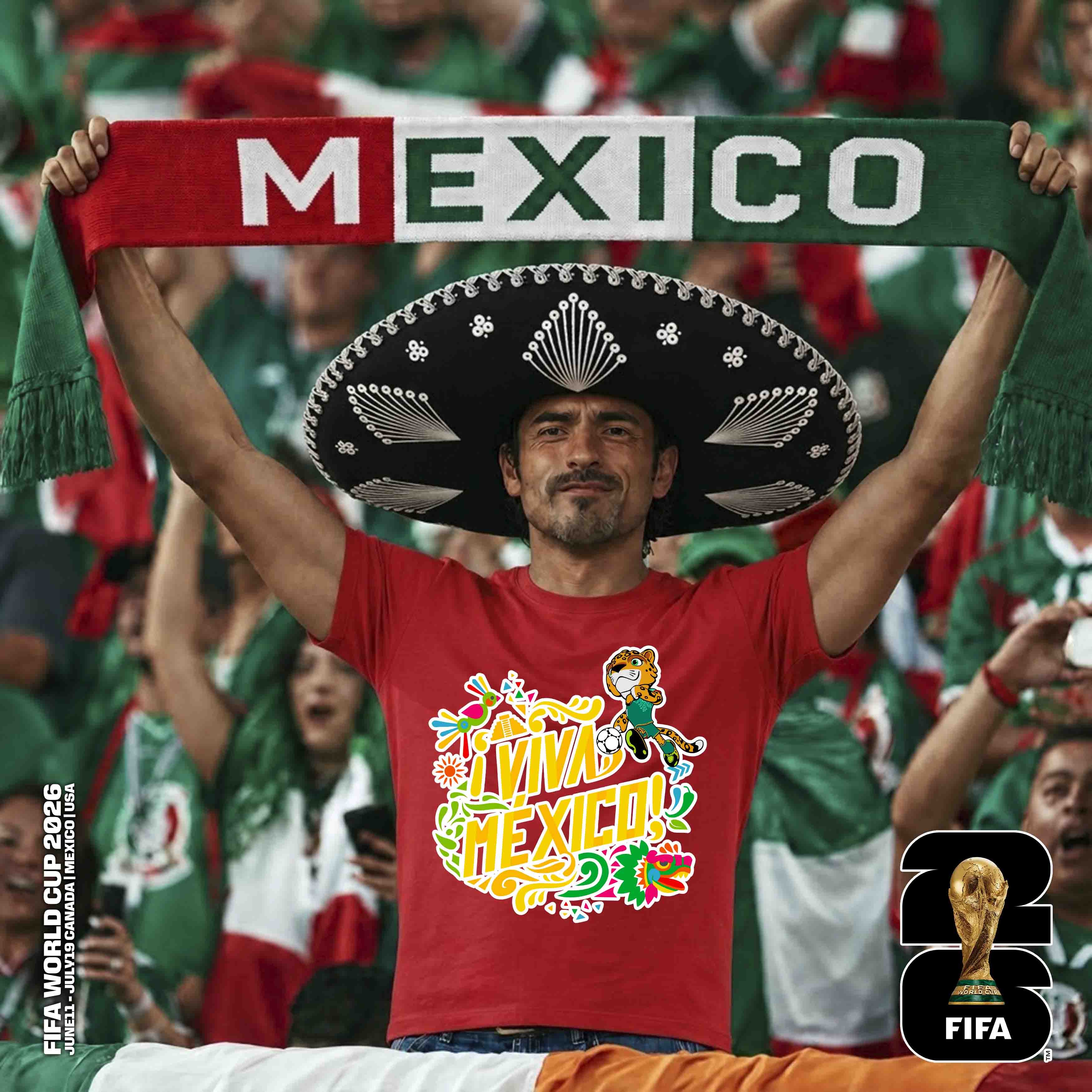 PLAYERA MÉXICO ROJA – imagen 7