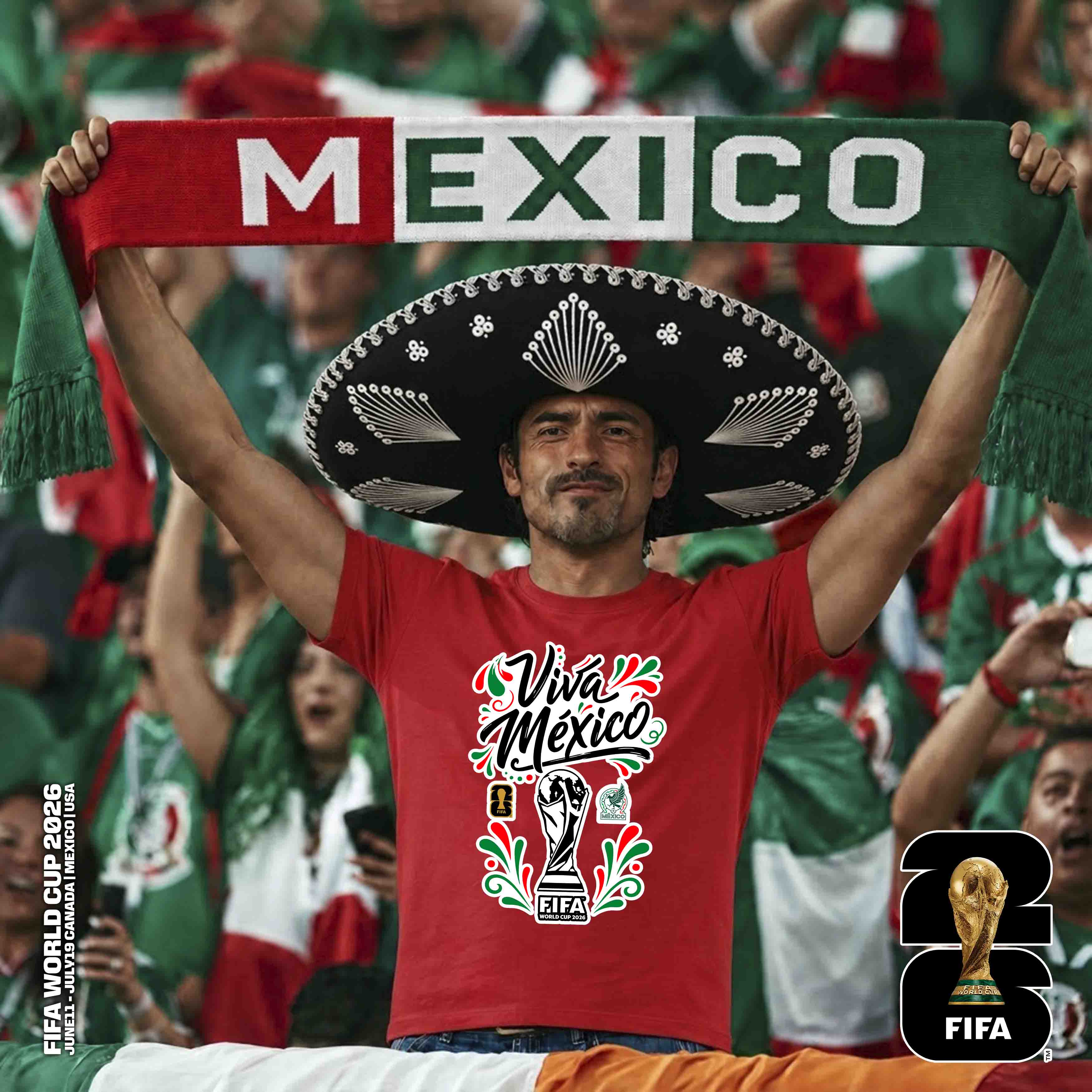 PLAYERA MÉXICO ROJA – imagen 65