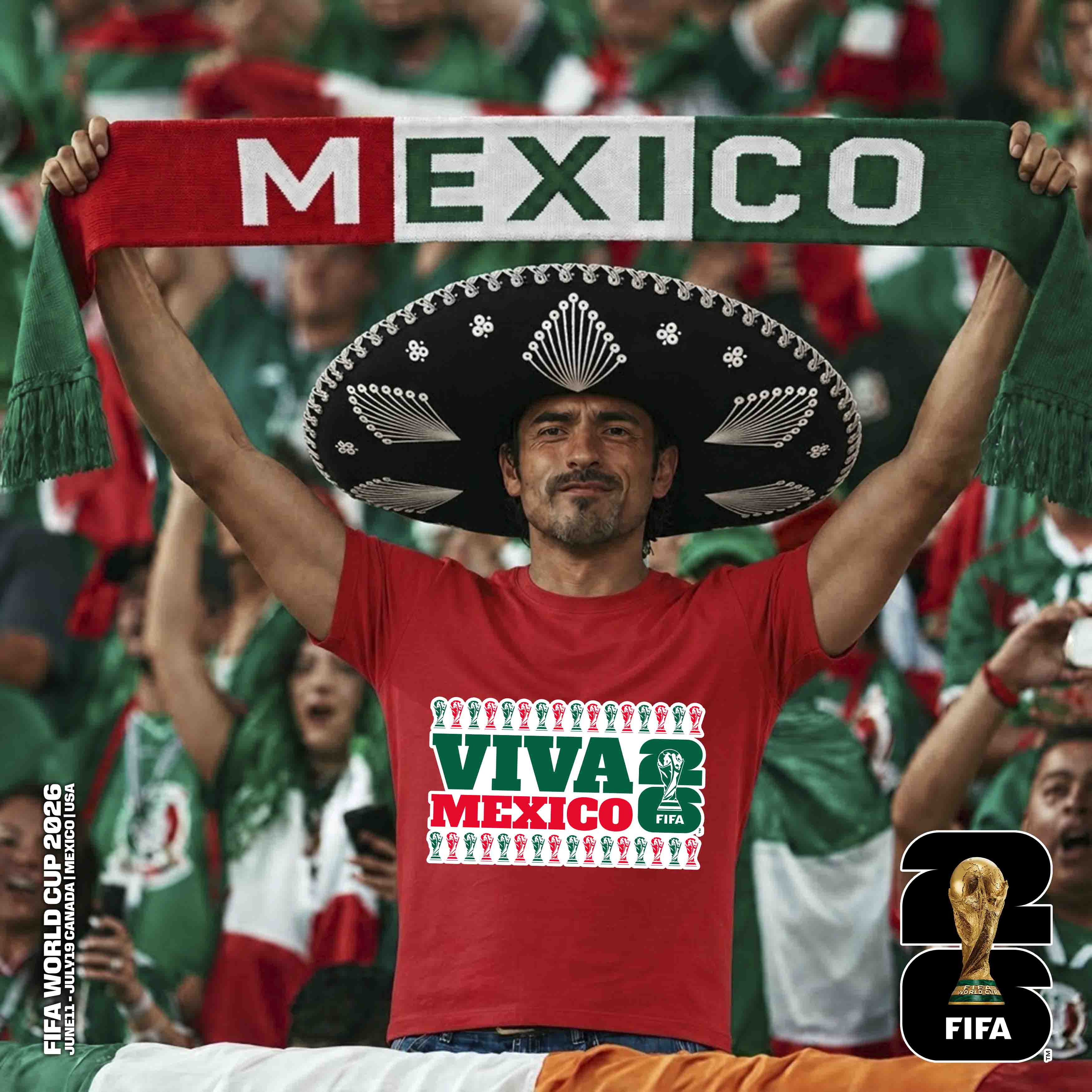 PLAYERA MÉXICO ROJA – imagen 8