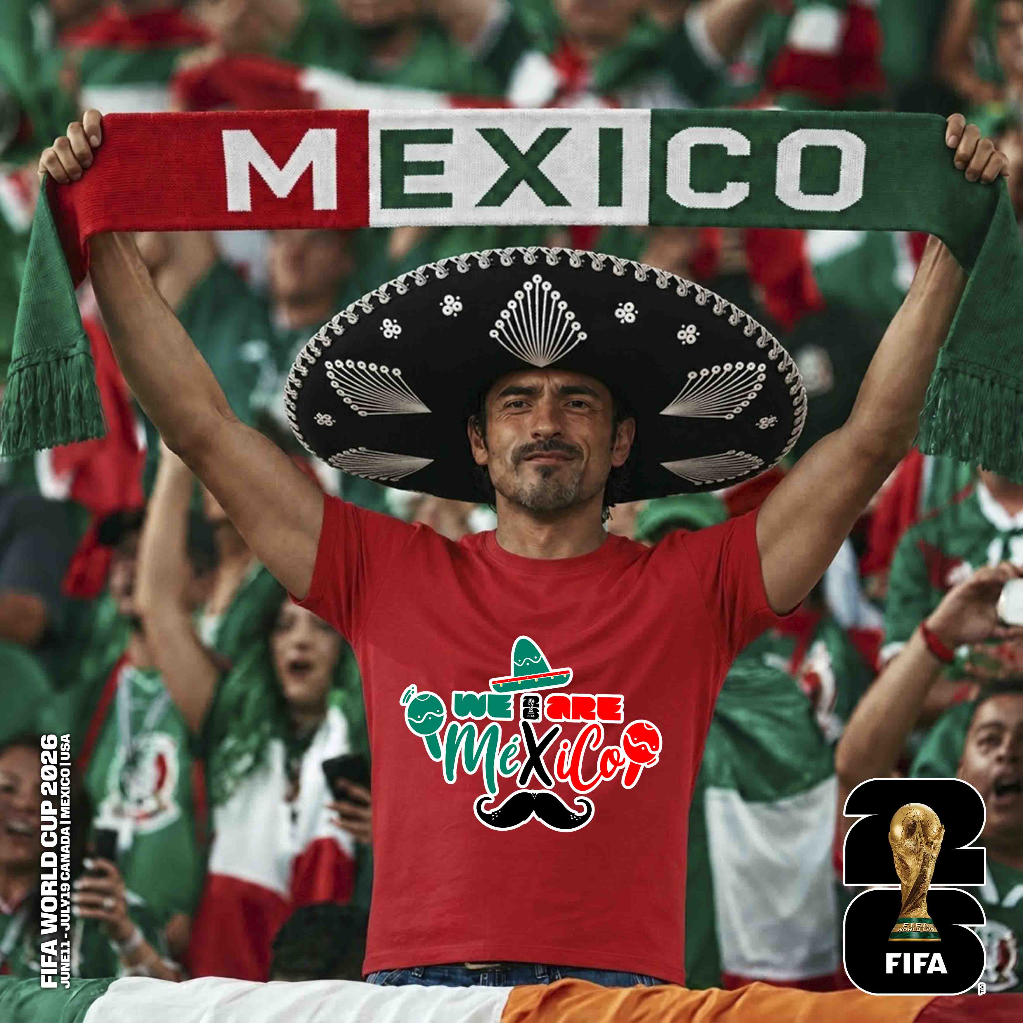 PLAYERA MÉXICO ROJA – imagen 10