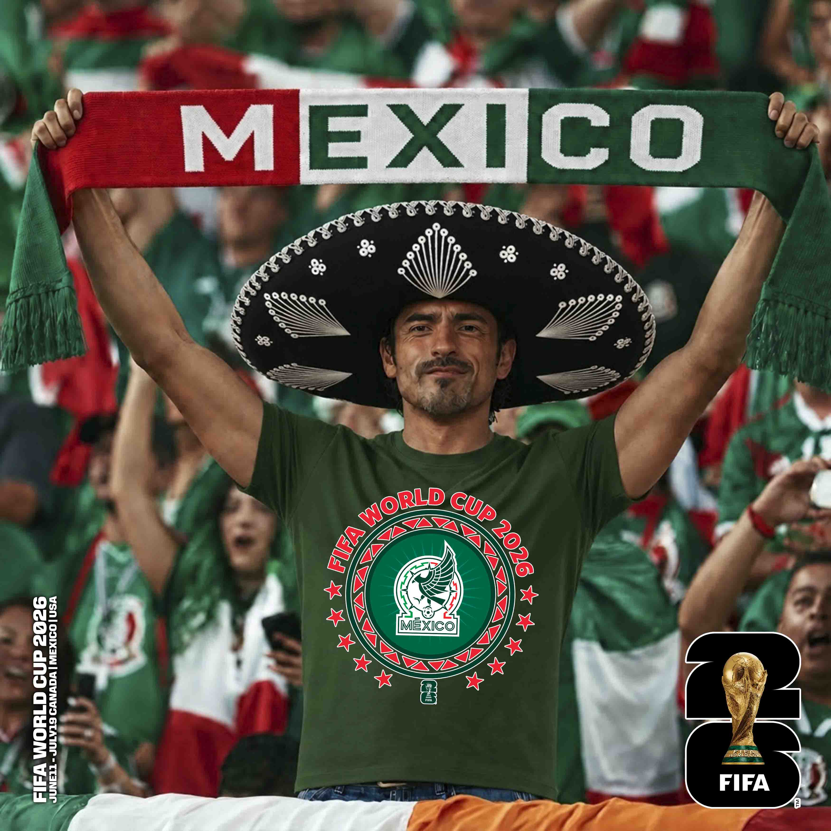 PLAYERA MÉXICO VERDE – imagen 13