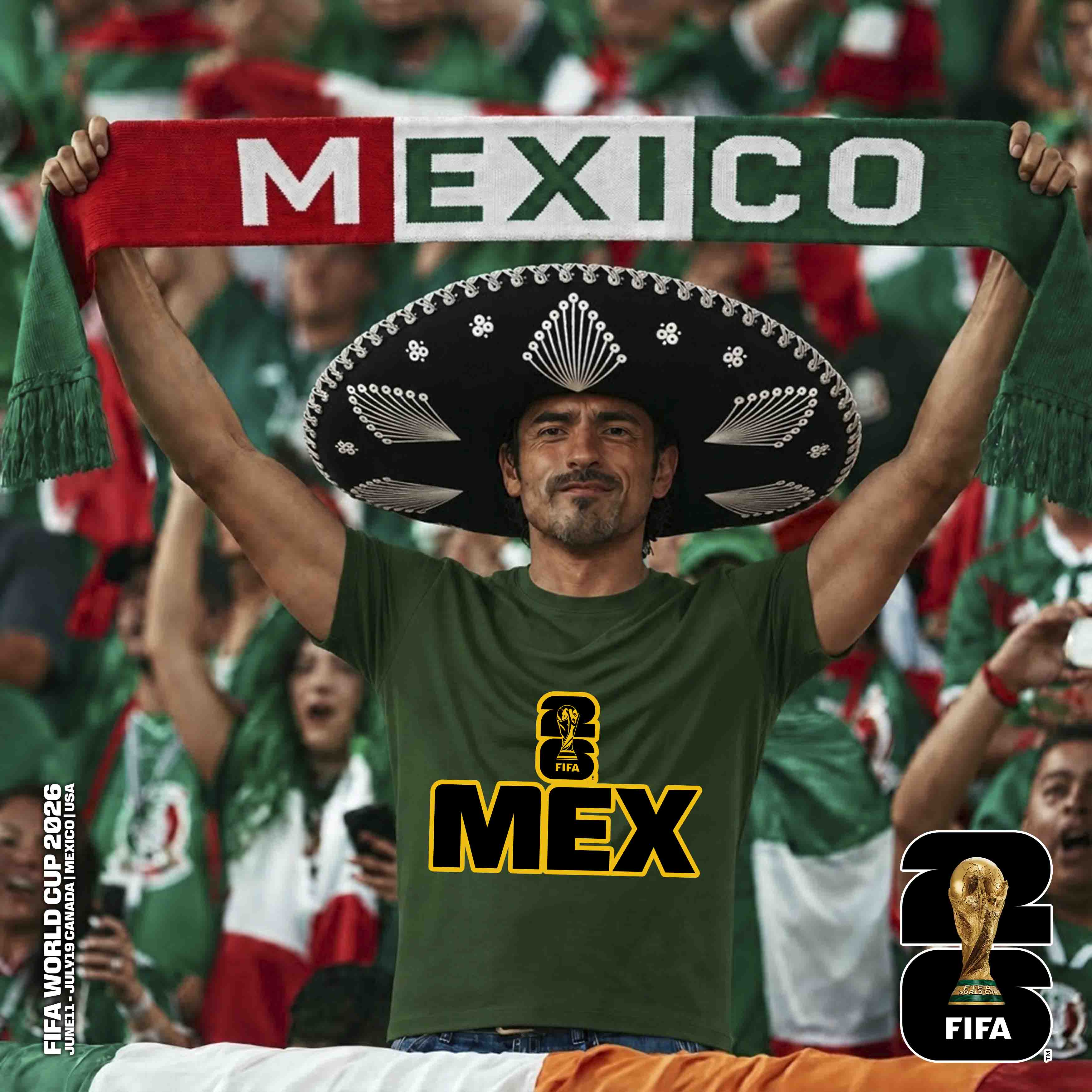 PLAYERA MÉXICO VERDE – imagen 176
