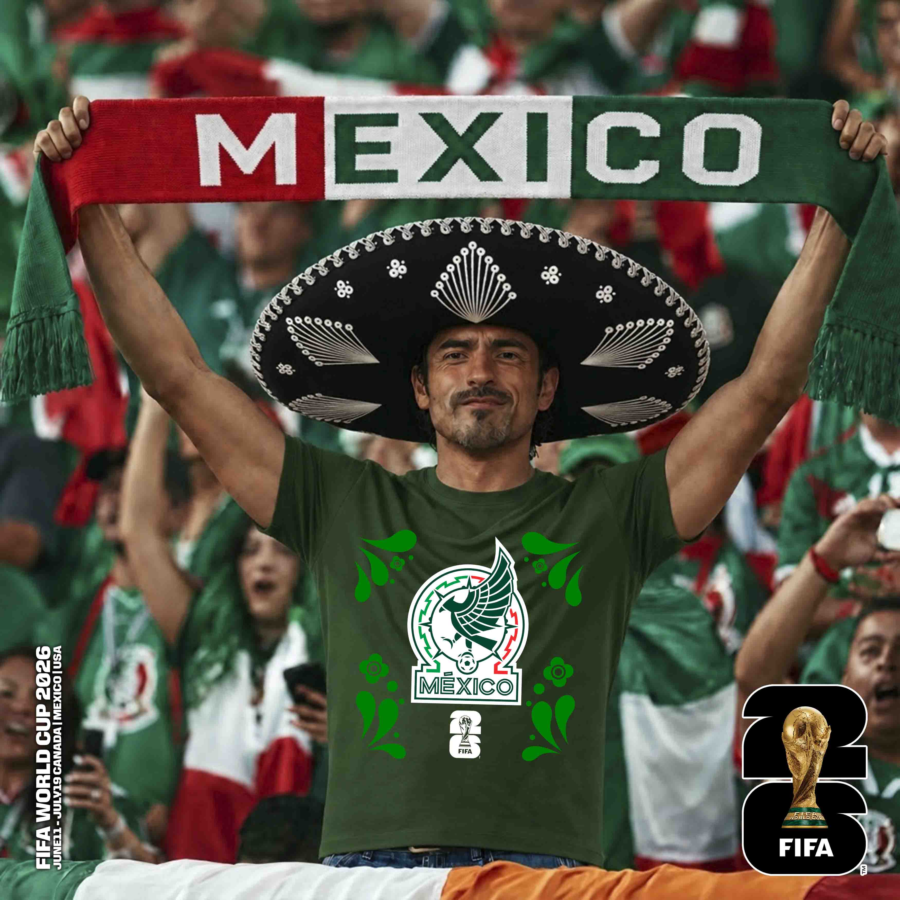 PLAYERA MÉXICO VERDE – imagen 19