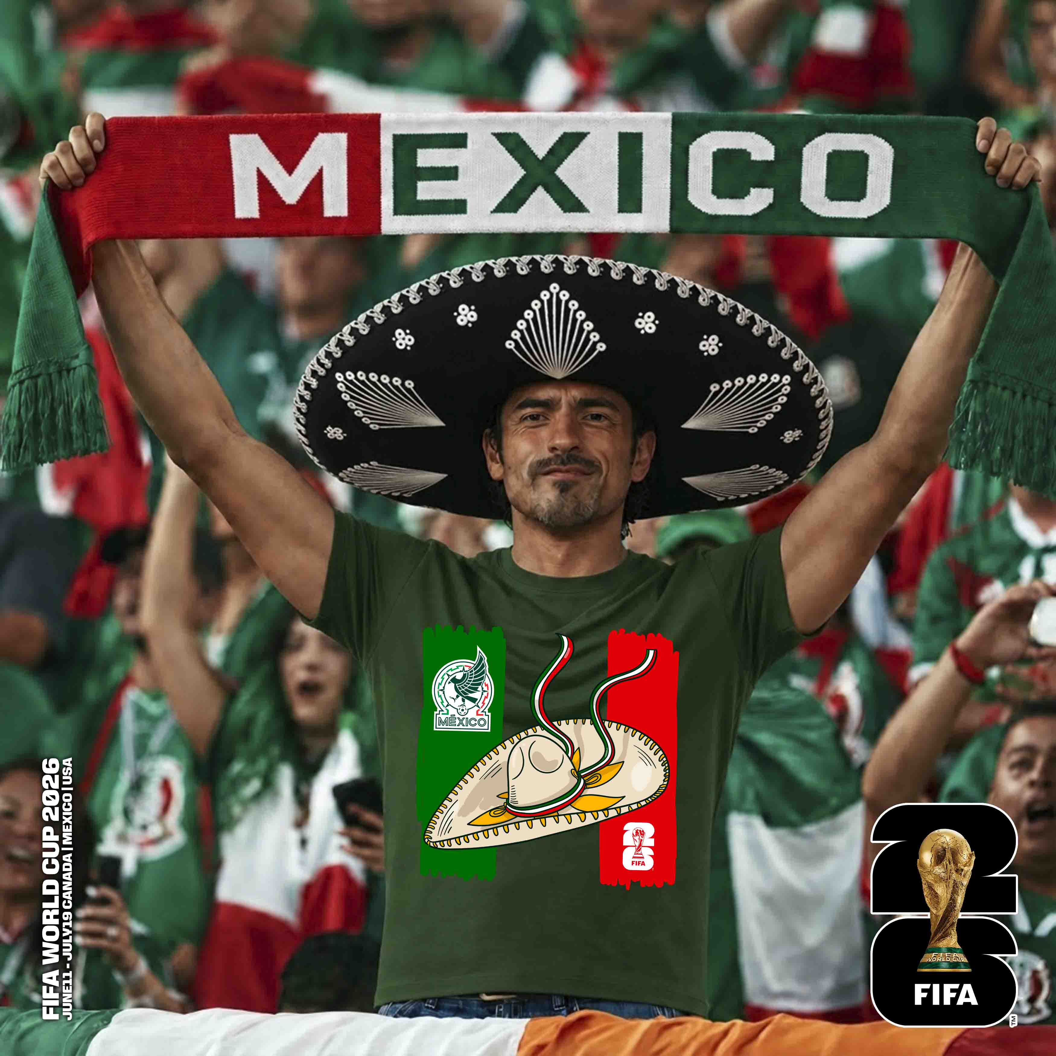PLAYERA MÉXICO VERDE – imagen 20