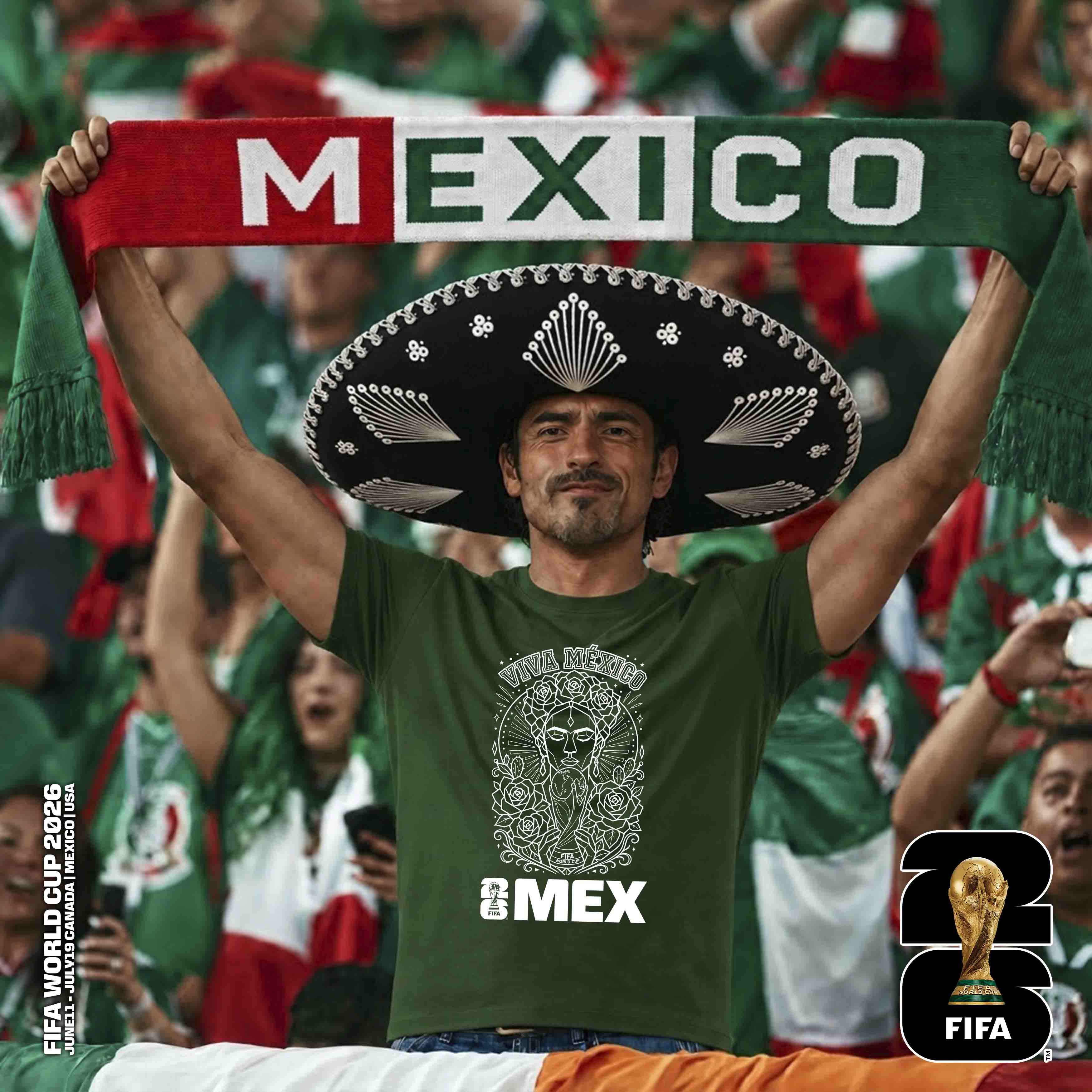 PLAYERA MÉXICO VERDE – imagen 204