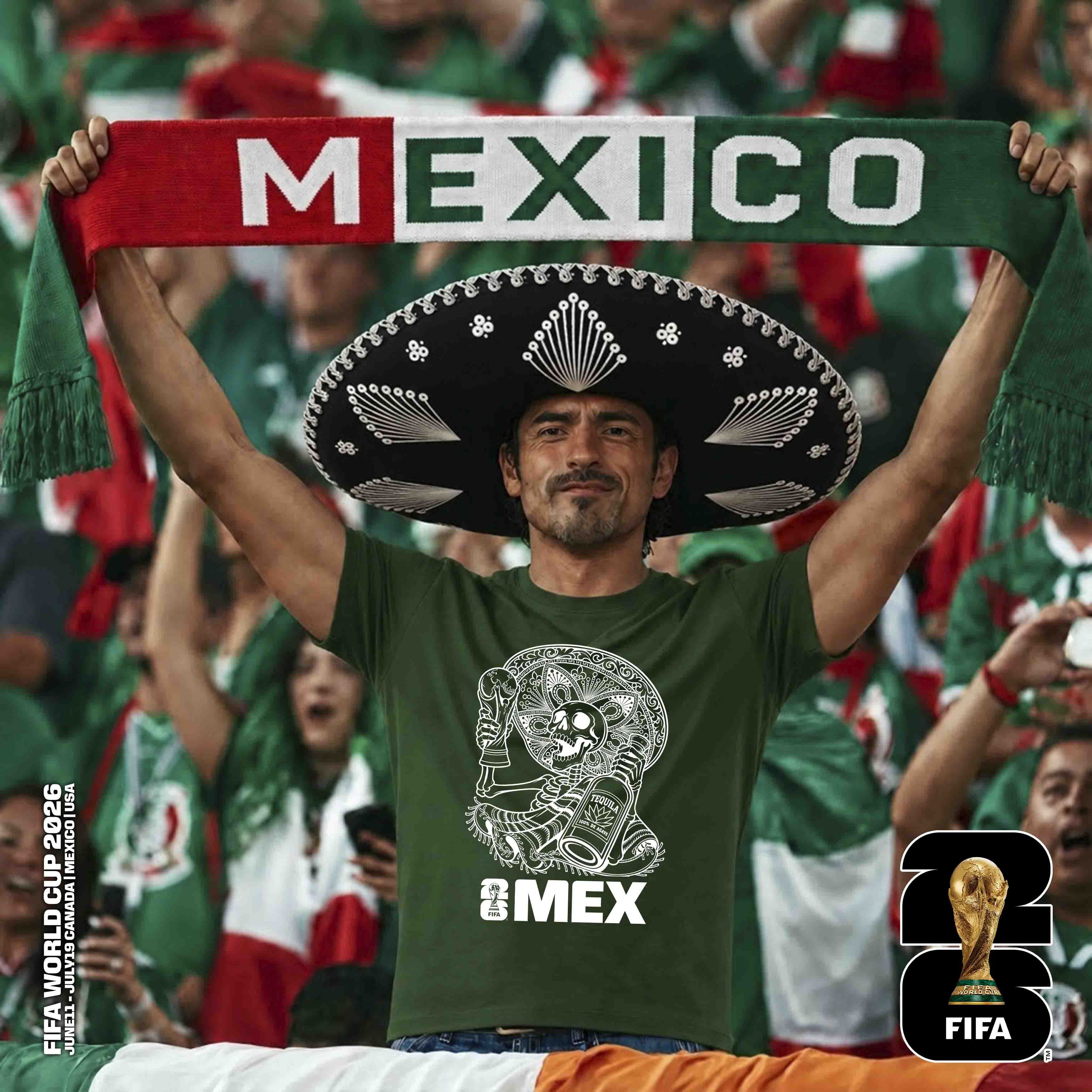PLAYERA MÉXICO VERDE – imagen 206
