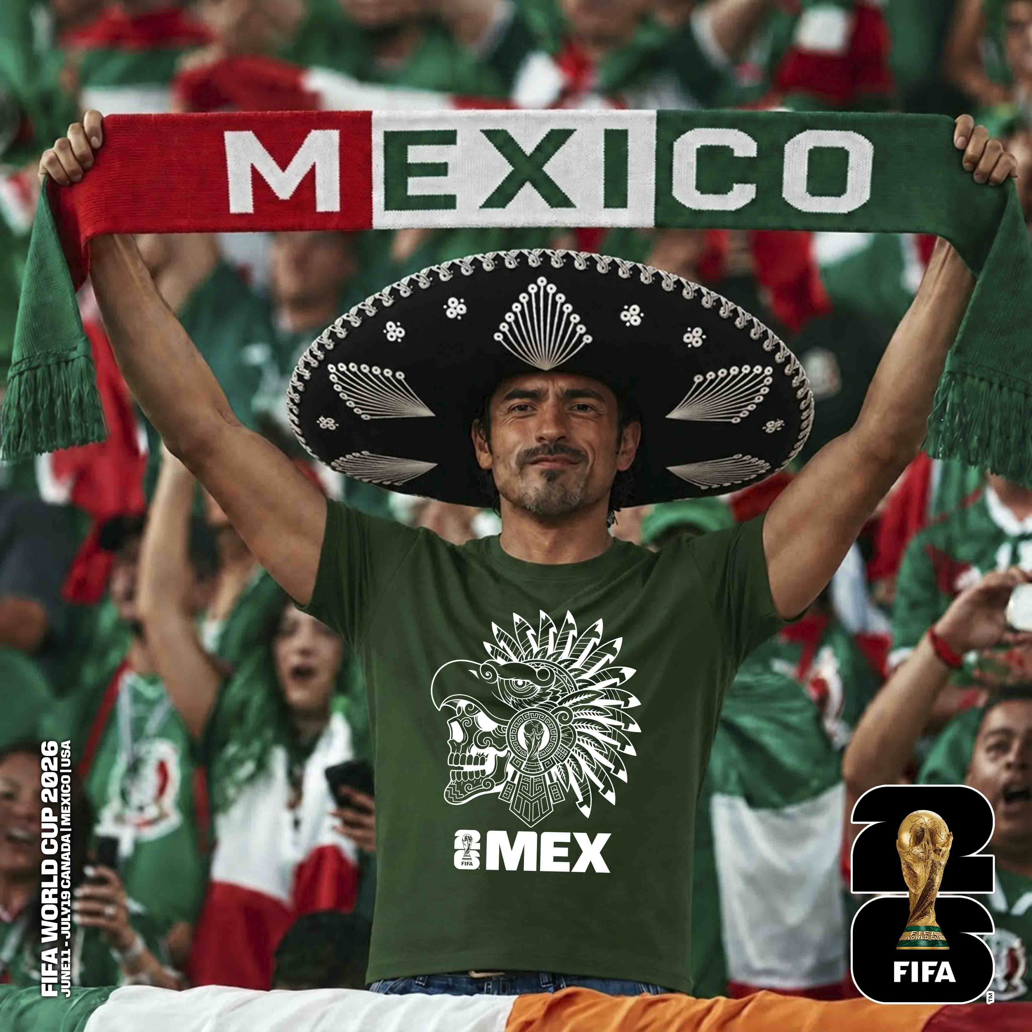PLAYERA MÉXICO VERDE – imagen 207