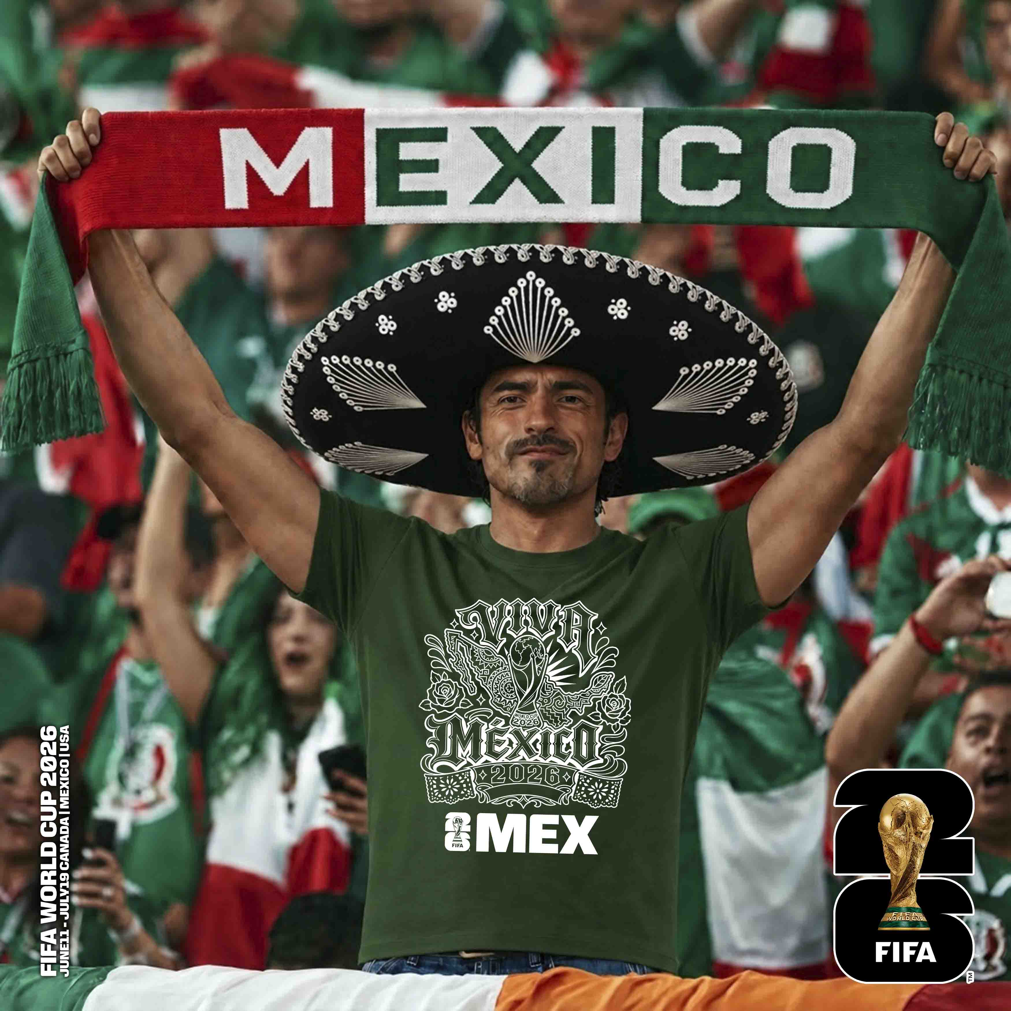 PLAYERA MÉXICO VERDE – imagen 210