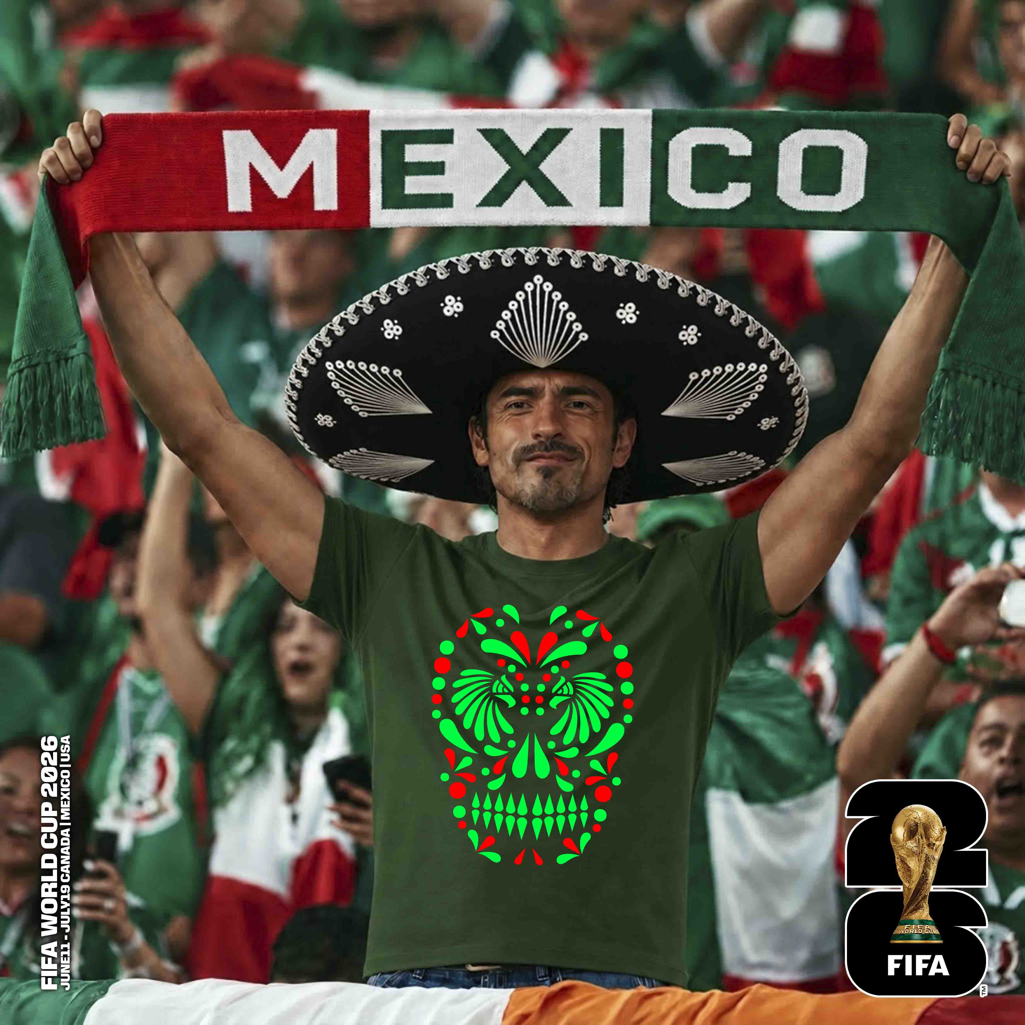 PLAYERA MÉXICO VERDE – imagen 212