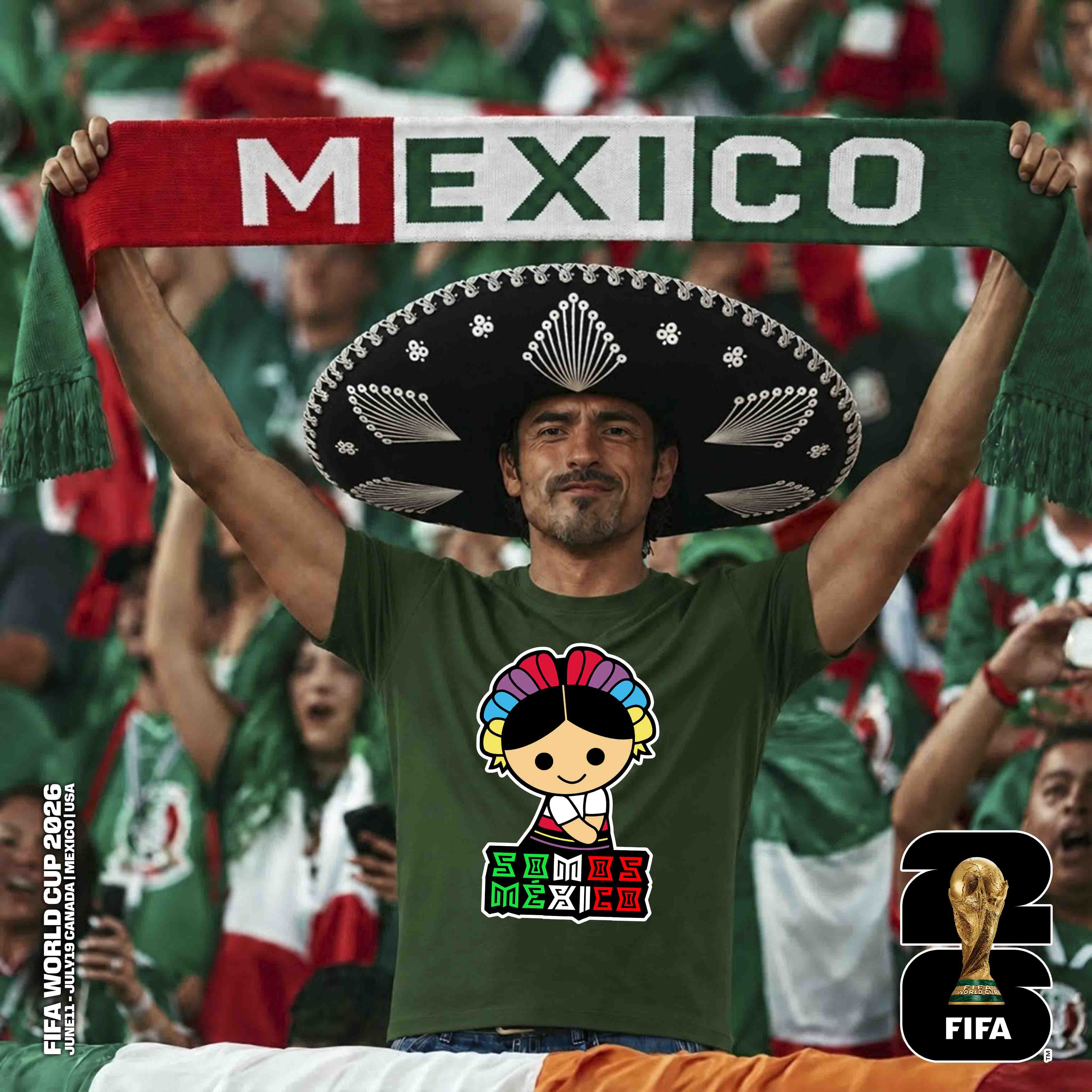 PLAYERA MÉXICO VERDE – imagen 23