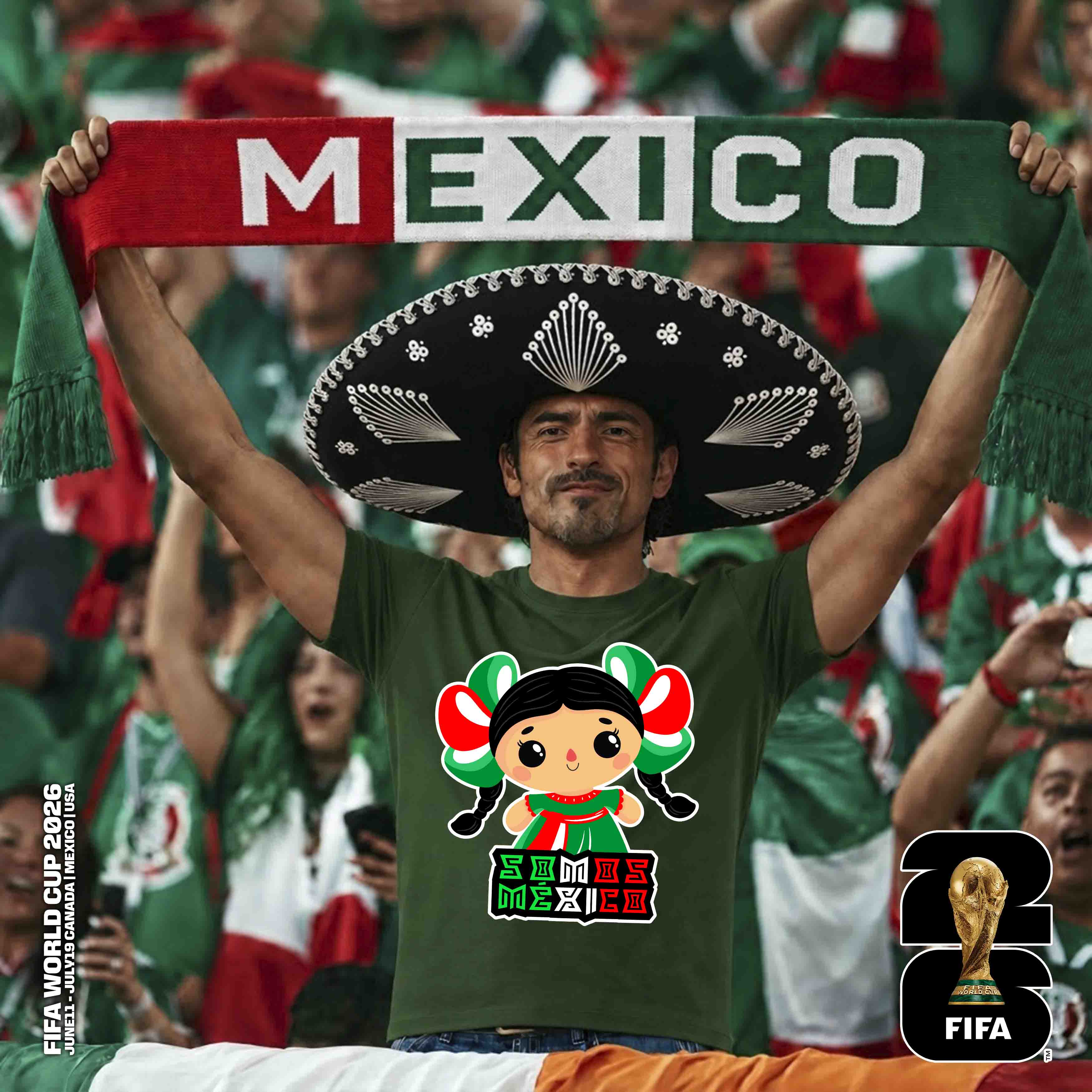 PLAYERA MÉXICO VERDE – imagen 24