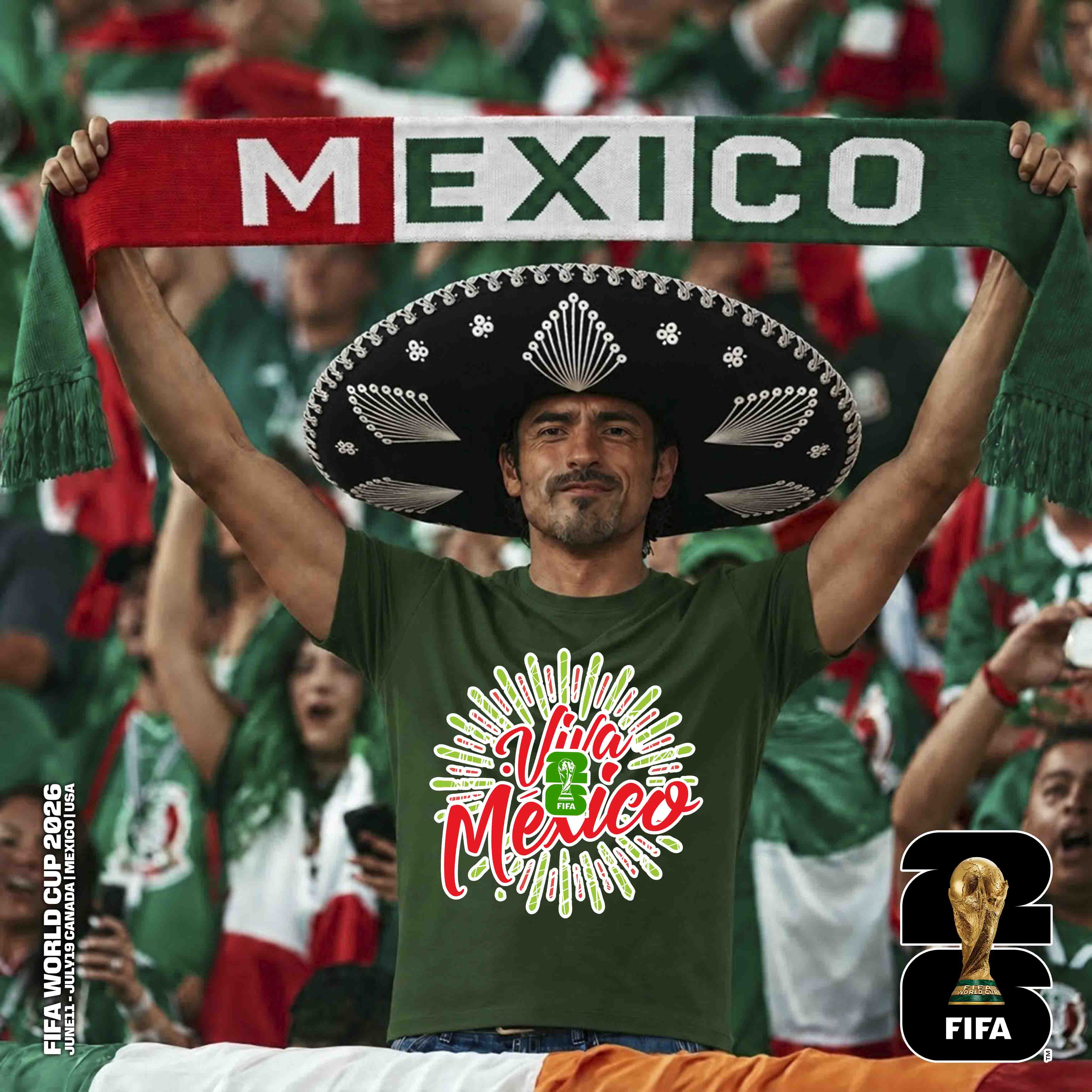 PLAYERA MÉXICO VERDE – imagen 6