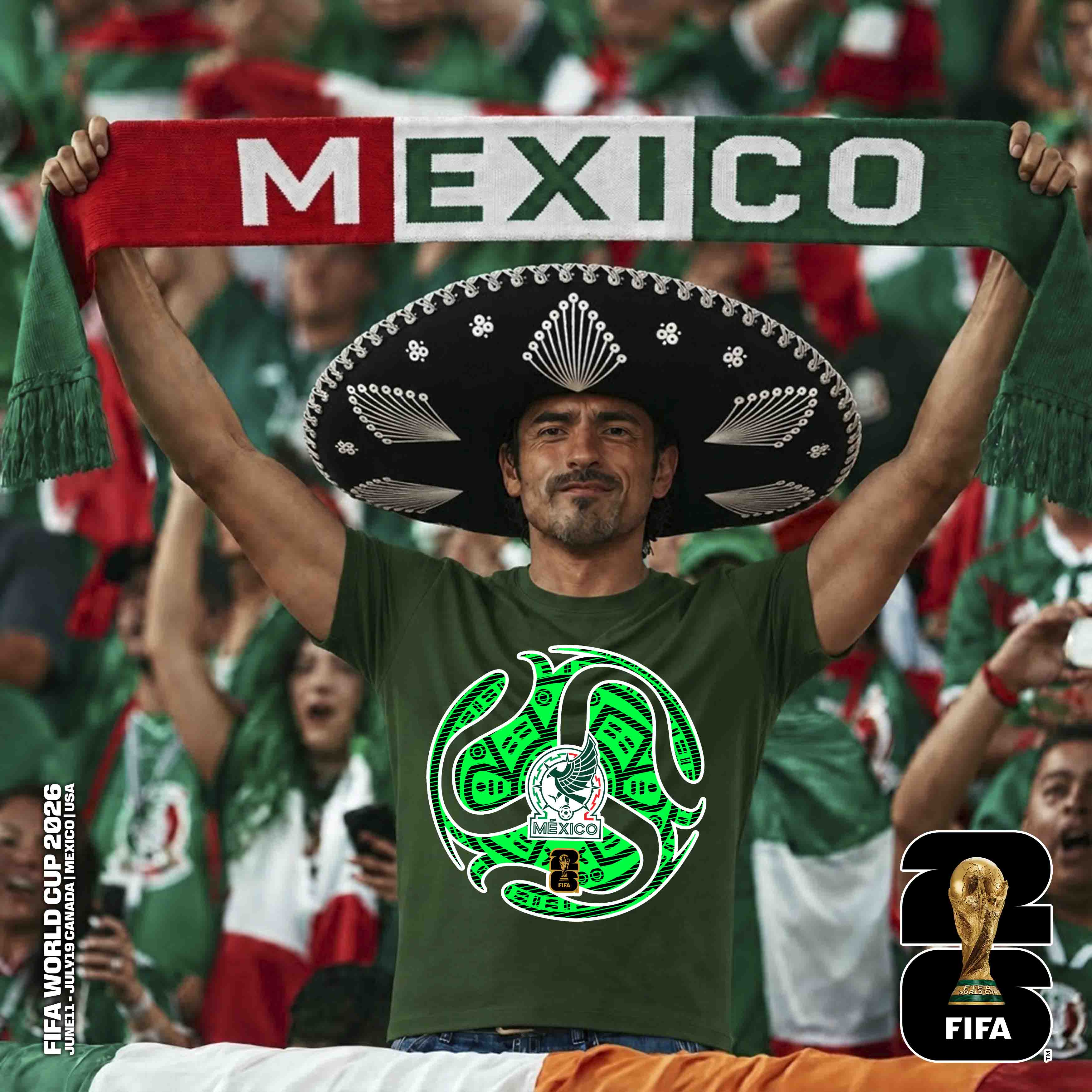 PLAYERA MÉXICO VERDE – imagen 59