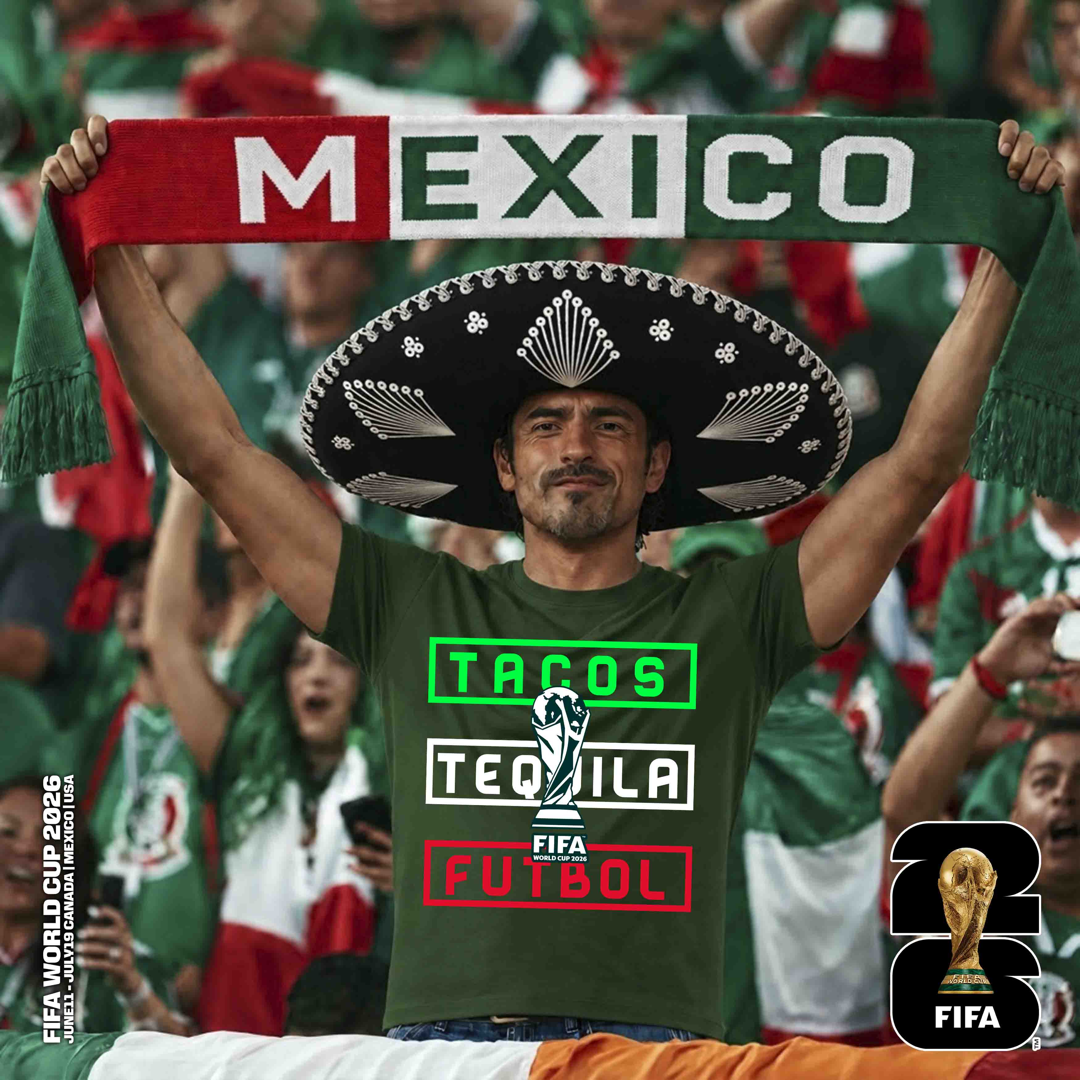 PLAYERA MÉXICO VERDE – imagen 63