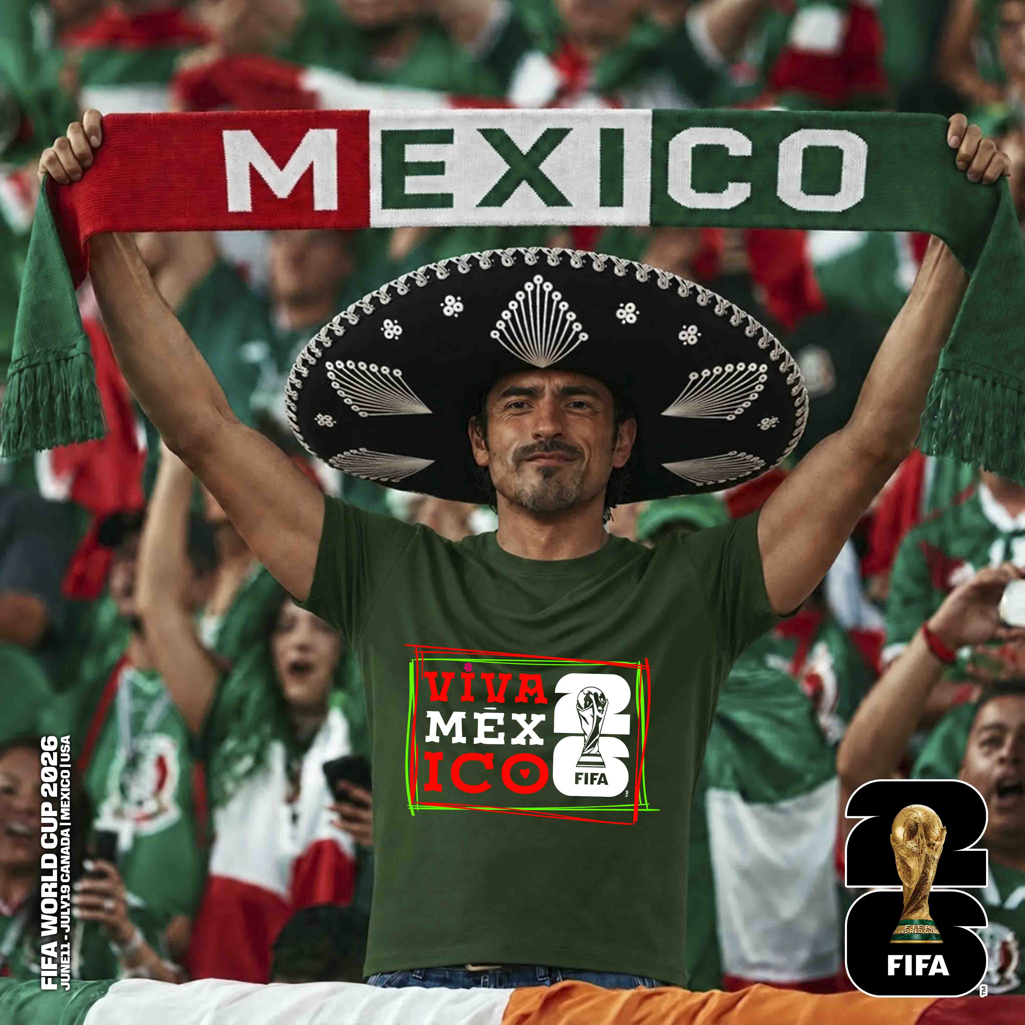 PLAYERA MÉXICO VERDE – imagen 9