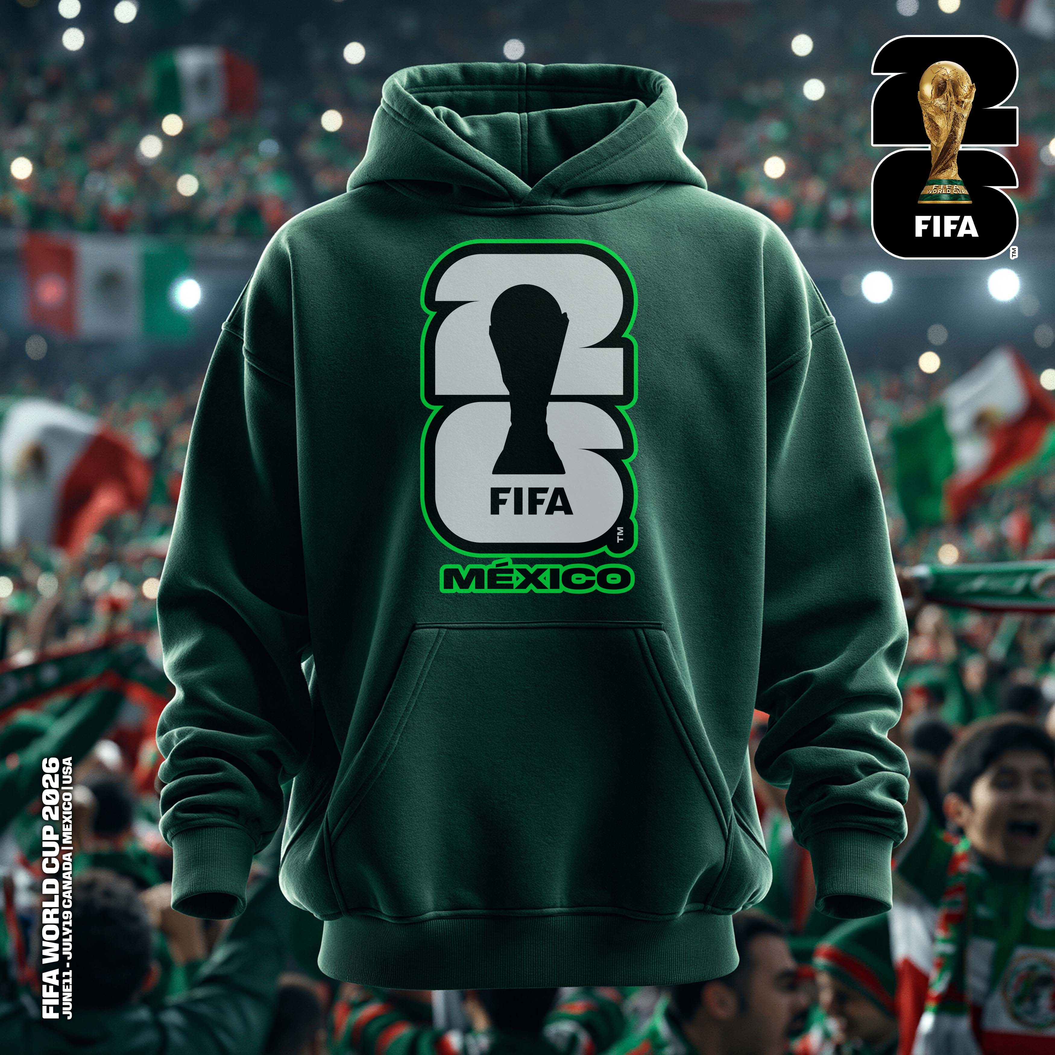 SUDADERA VERDE