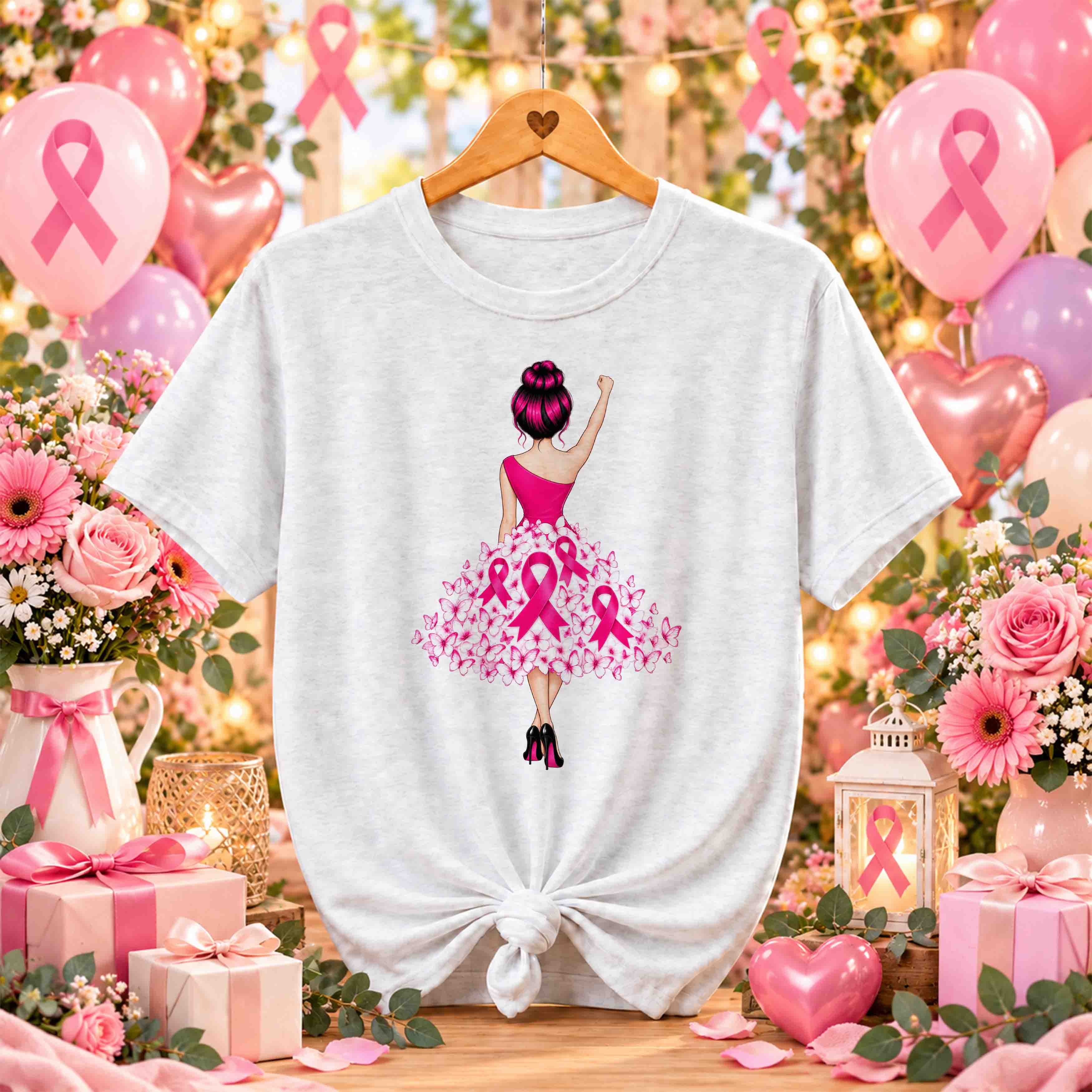 Kit Día Mundial contra el Cáncer de Mama – 21 Diseños PNG