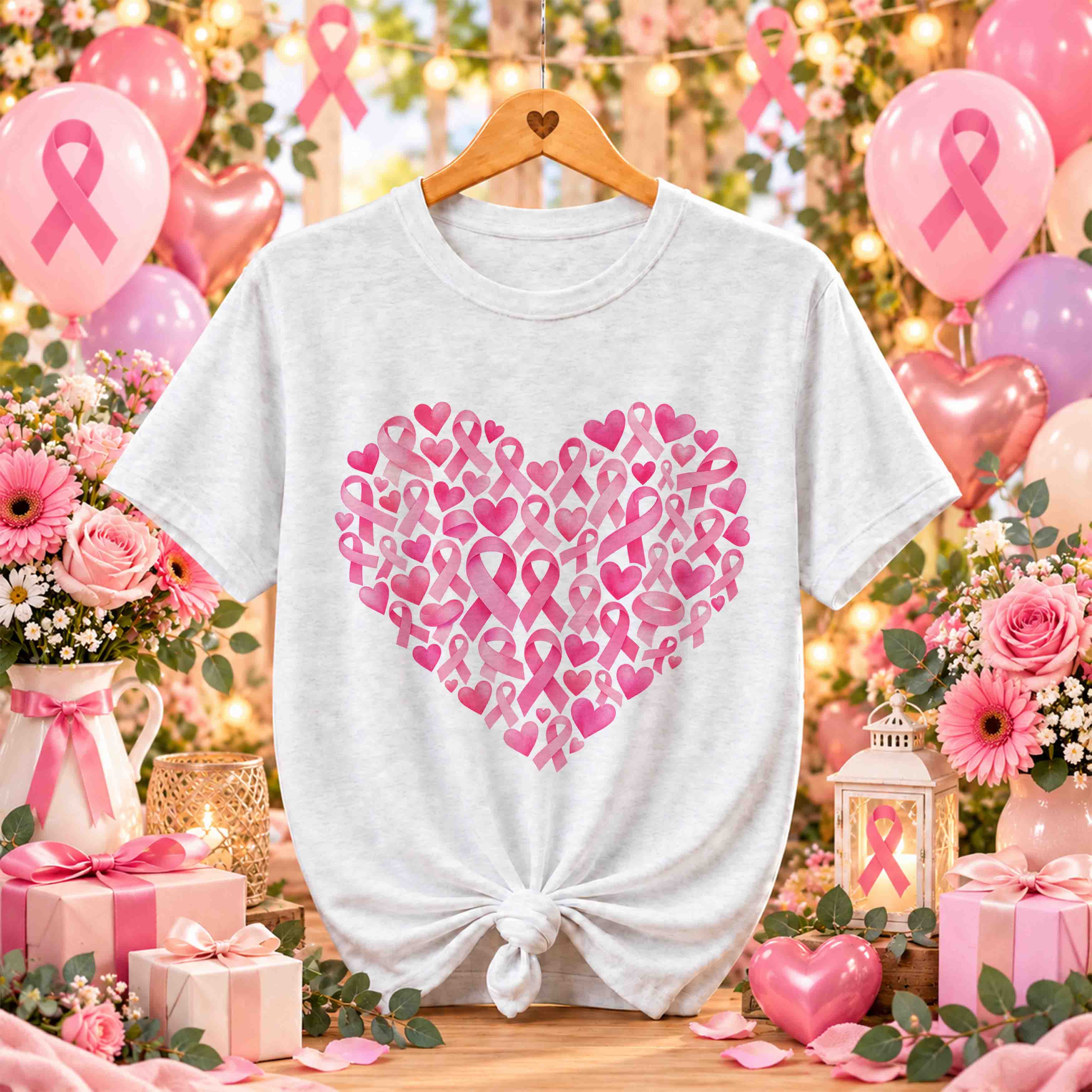 Kit Día Mundial contra el Cáncer de Mama – 21 Diseños PNG