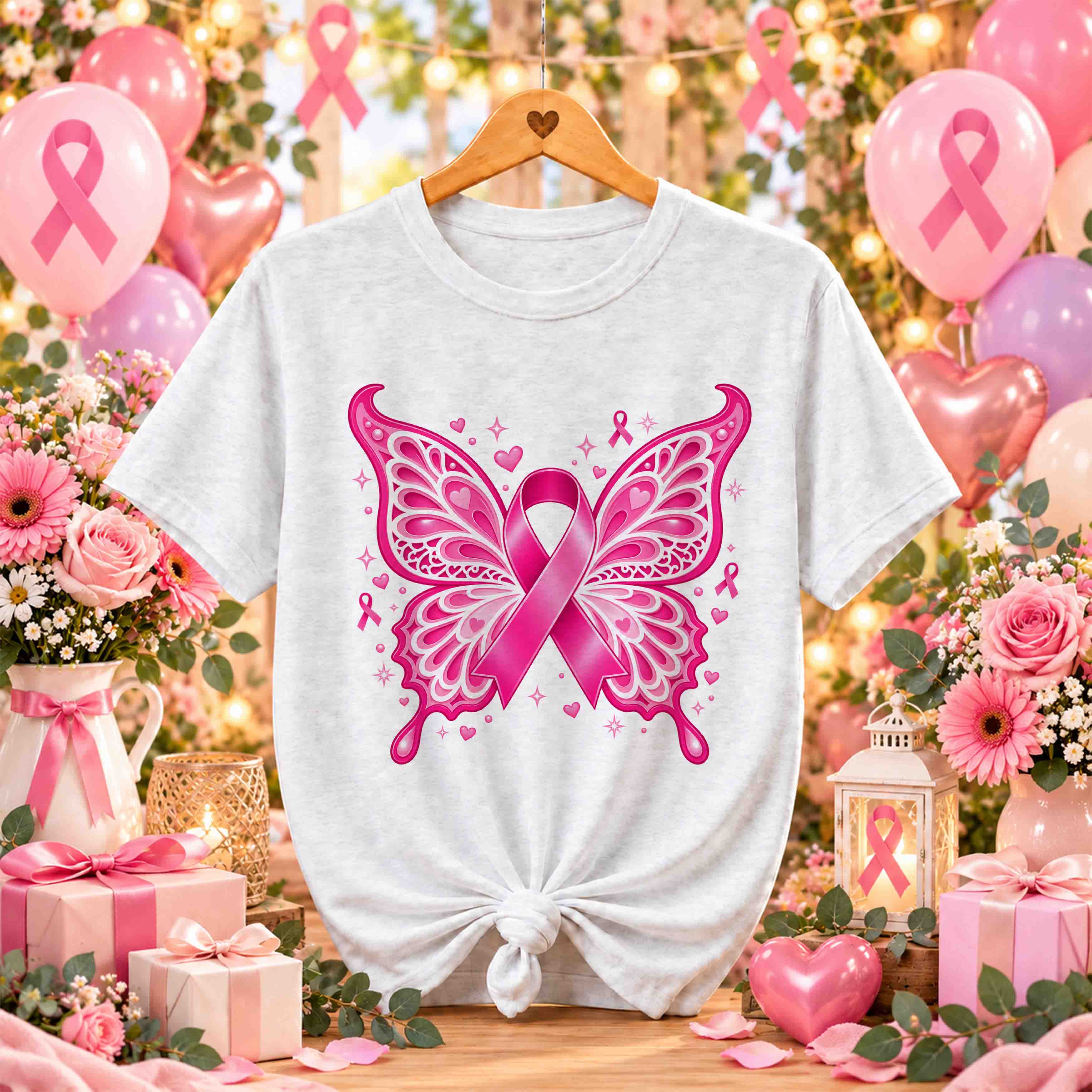 Kit Día Mundial contra el Cáncer de Mama – 21 Diseños PNG
