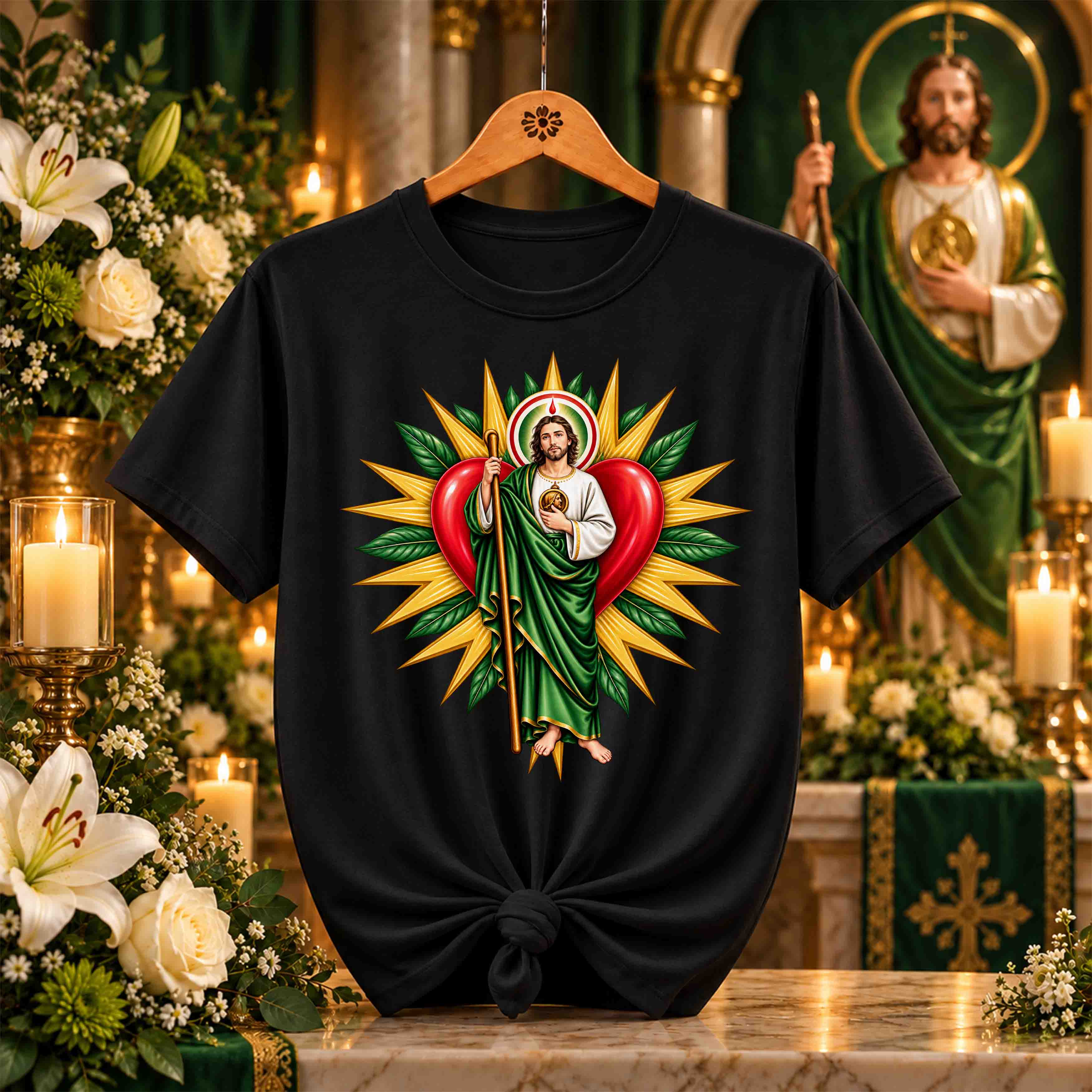 San Judas Tadeo – 21 Diseños PNG para DTF y Sublimación