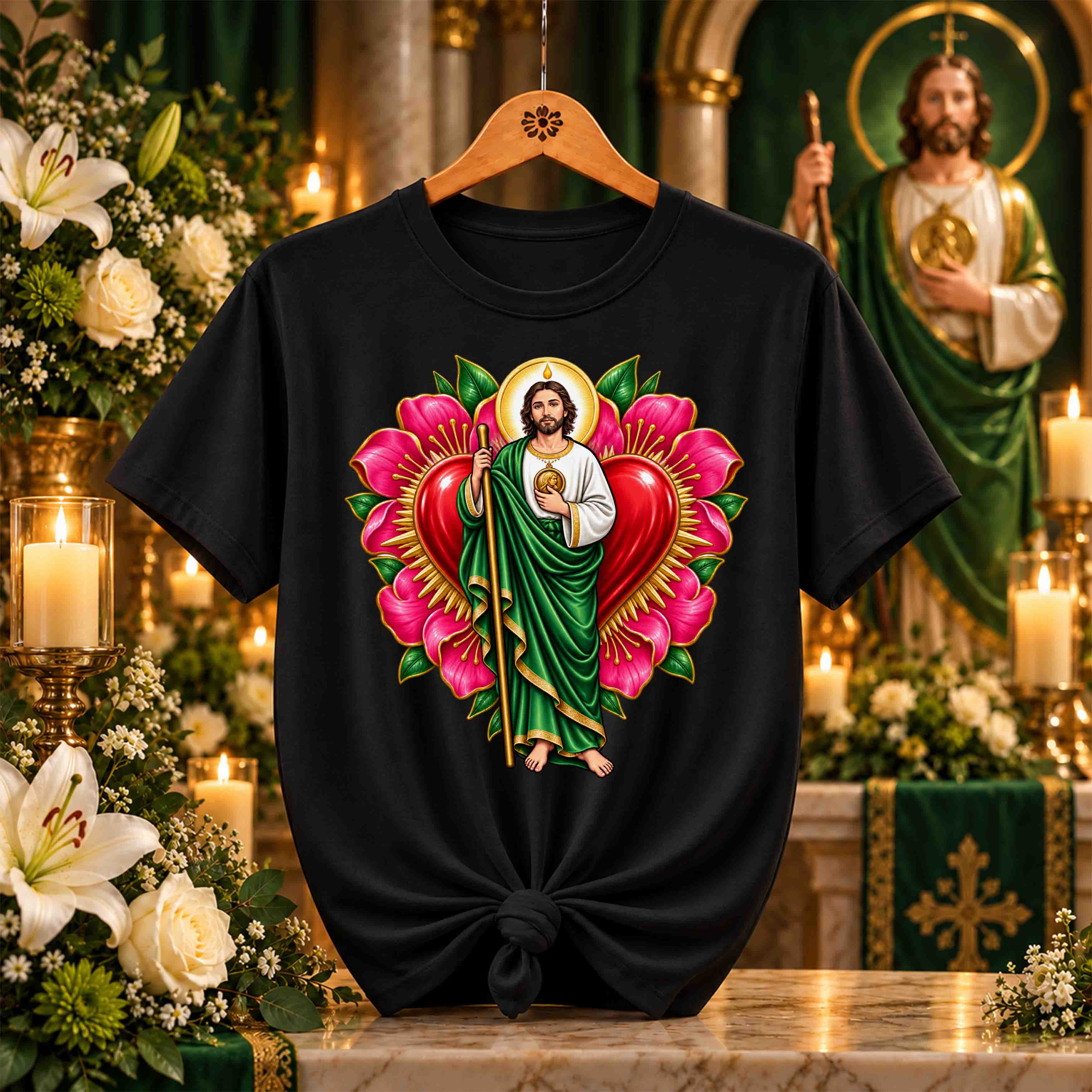 San Judas Tadeo – 21 Diseños PNG para DTF y Sublimación