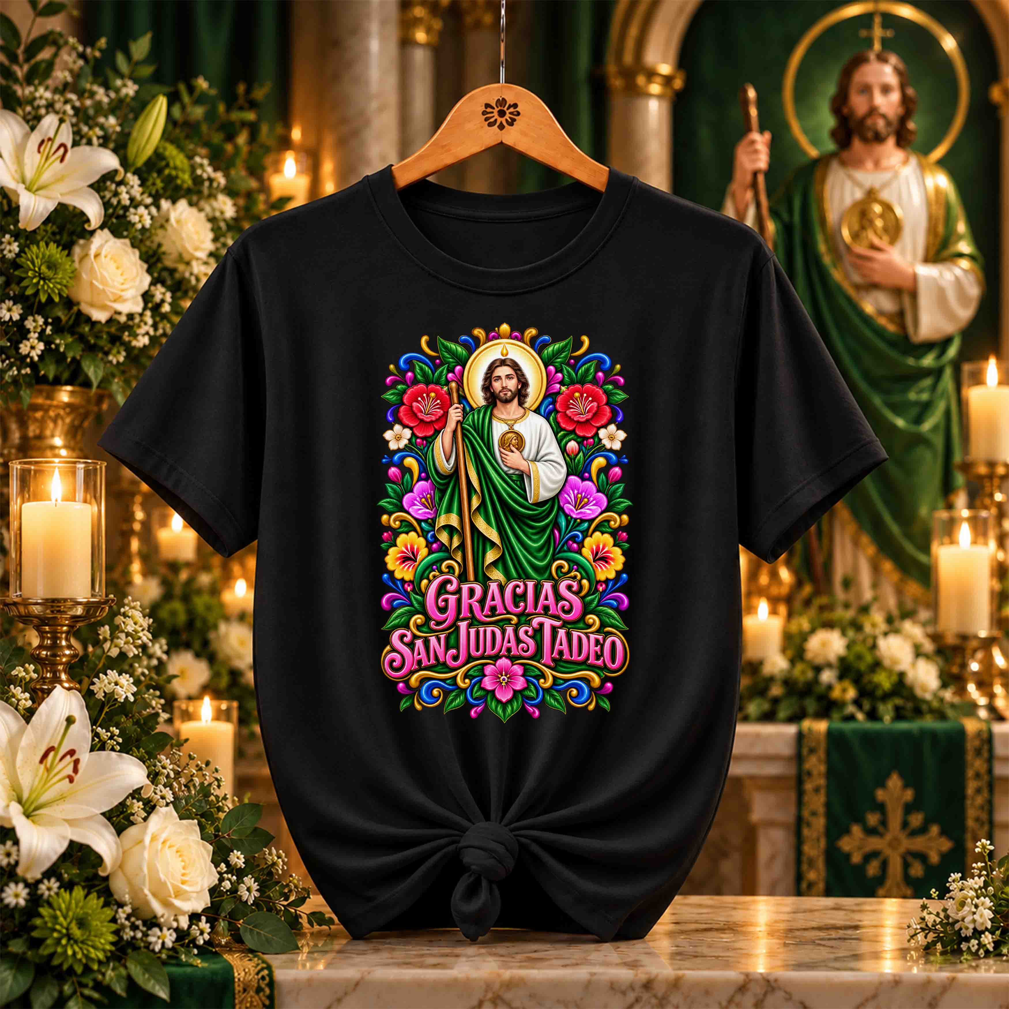 San Judas Tadeo – 21 Diseños PNG para DTF y Sublimación