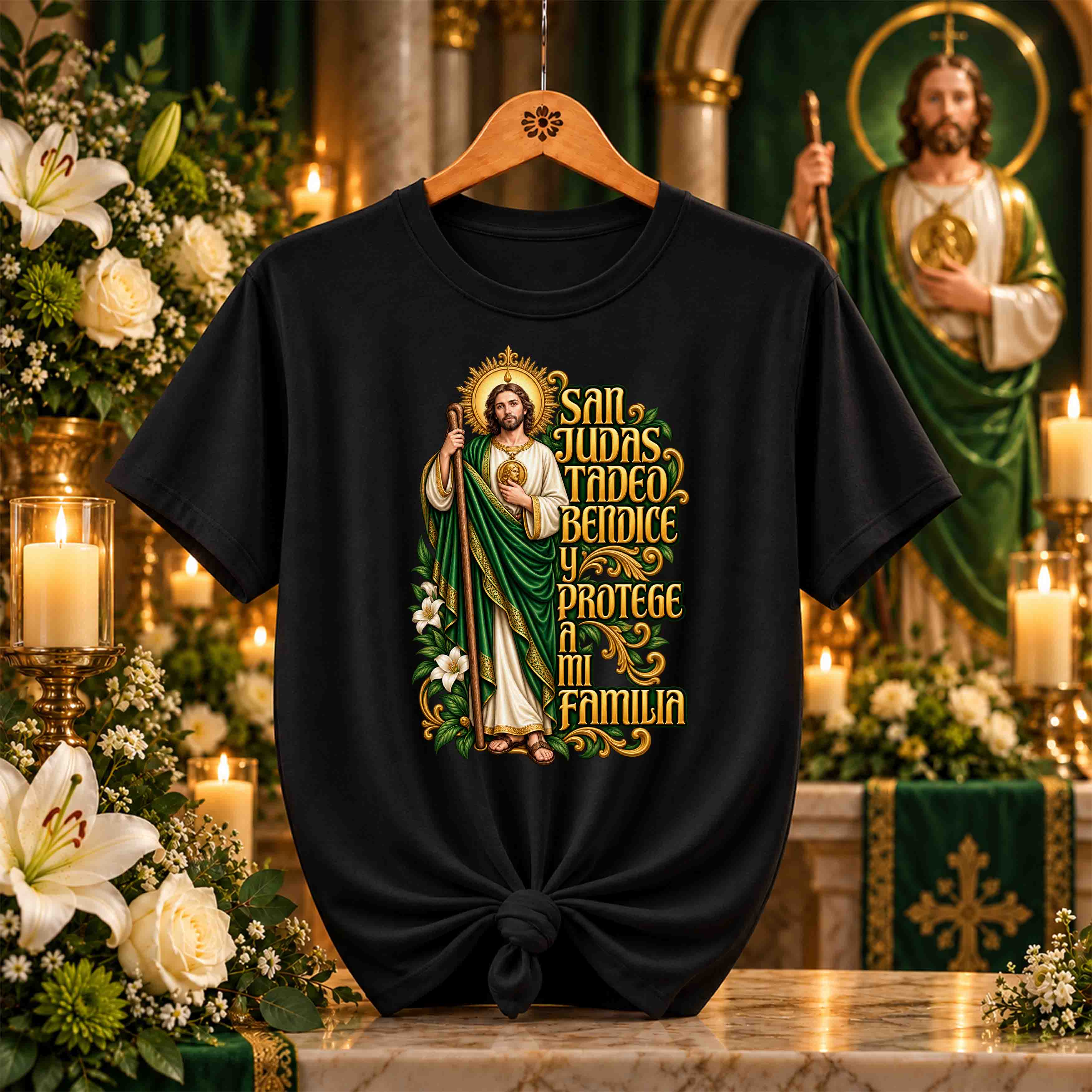 San Judas Tadeo – 21 Diseños PNG para DTF y Sublimación